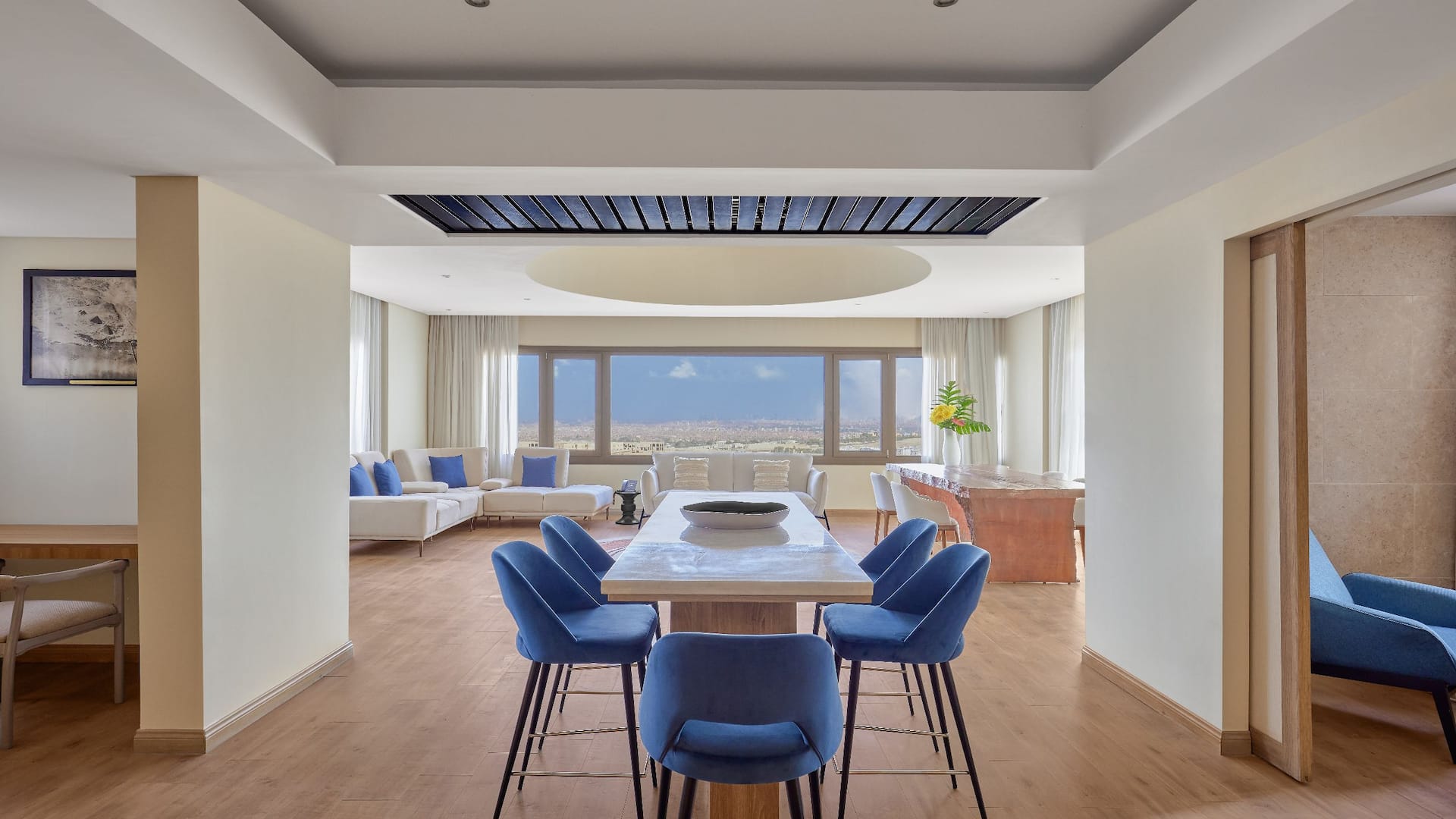 Hyatt Regency Cairo West Royal Suite Dining Table