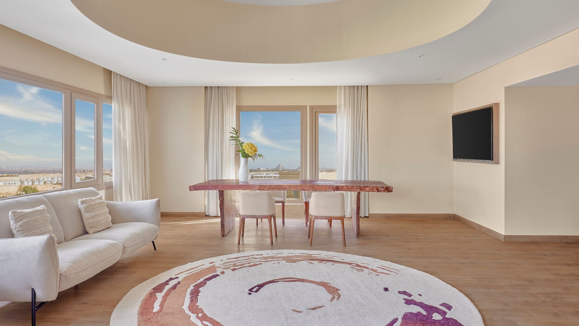 Hyatt Regency Cairo West Royal Suite Dining Area