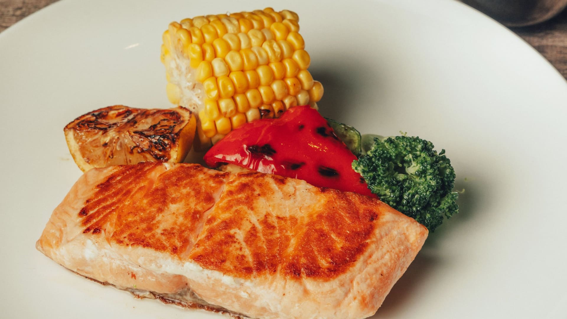 Grand Hyatt Taipei Grilled Salmon