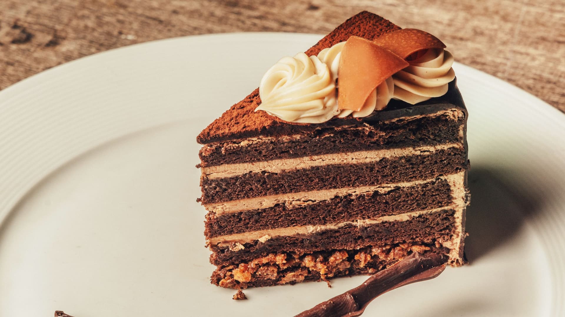 Grand Hyatt Taipei Hazelnut Chocolate Cake