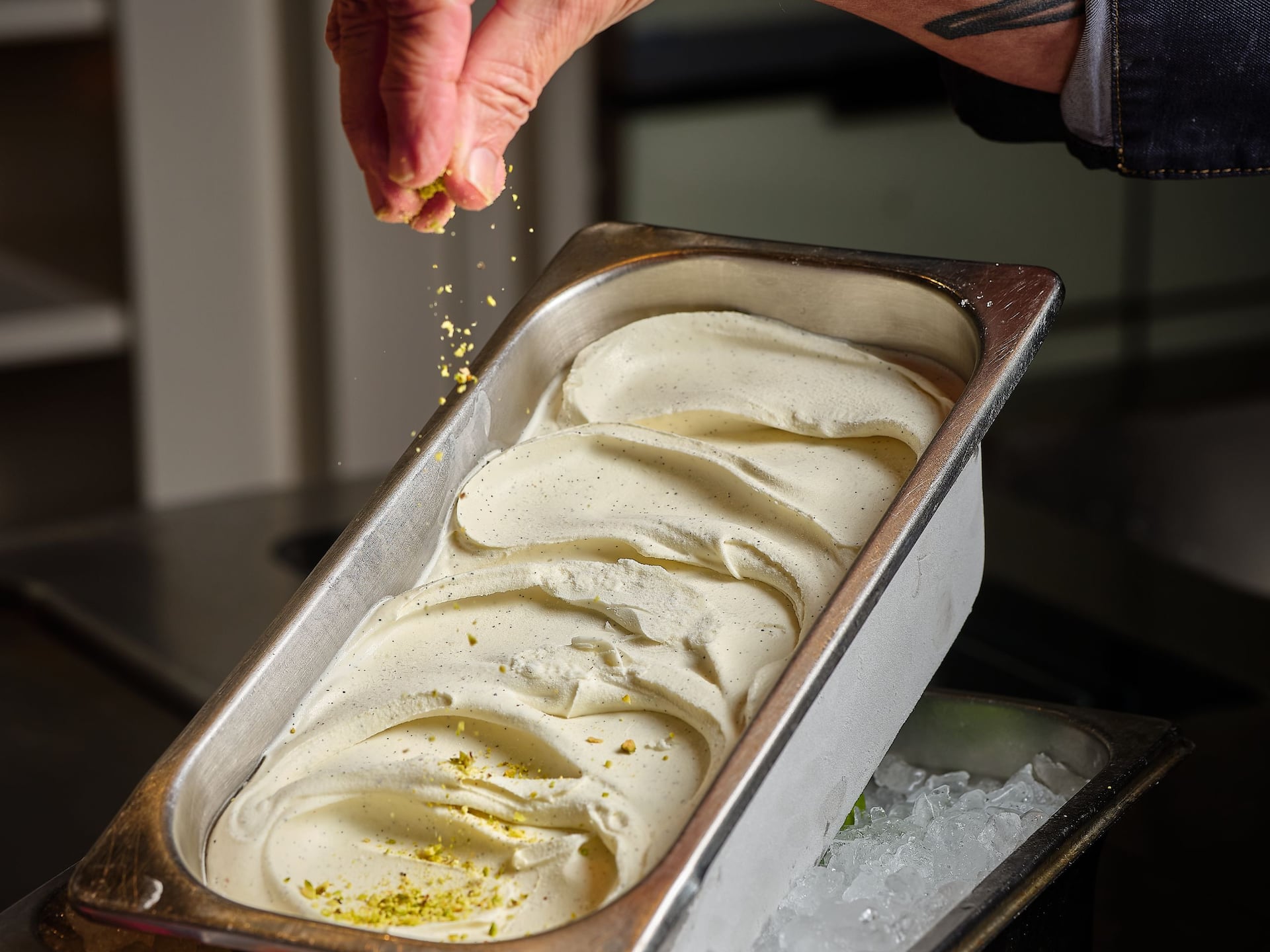 Global Gelato With Pistachios