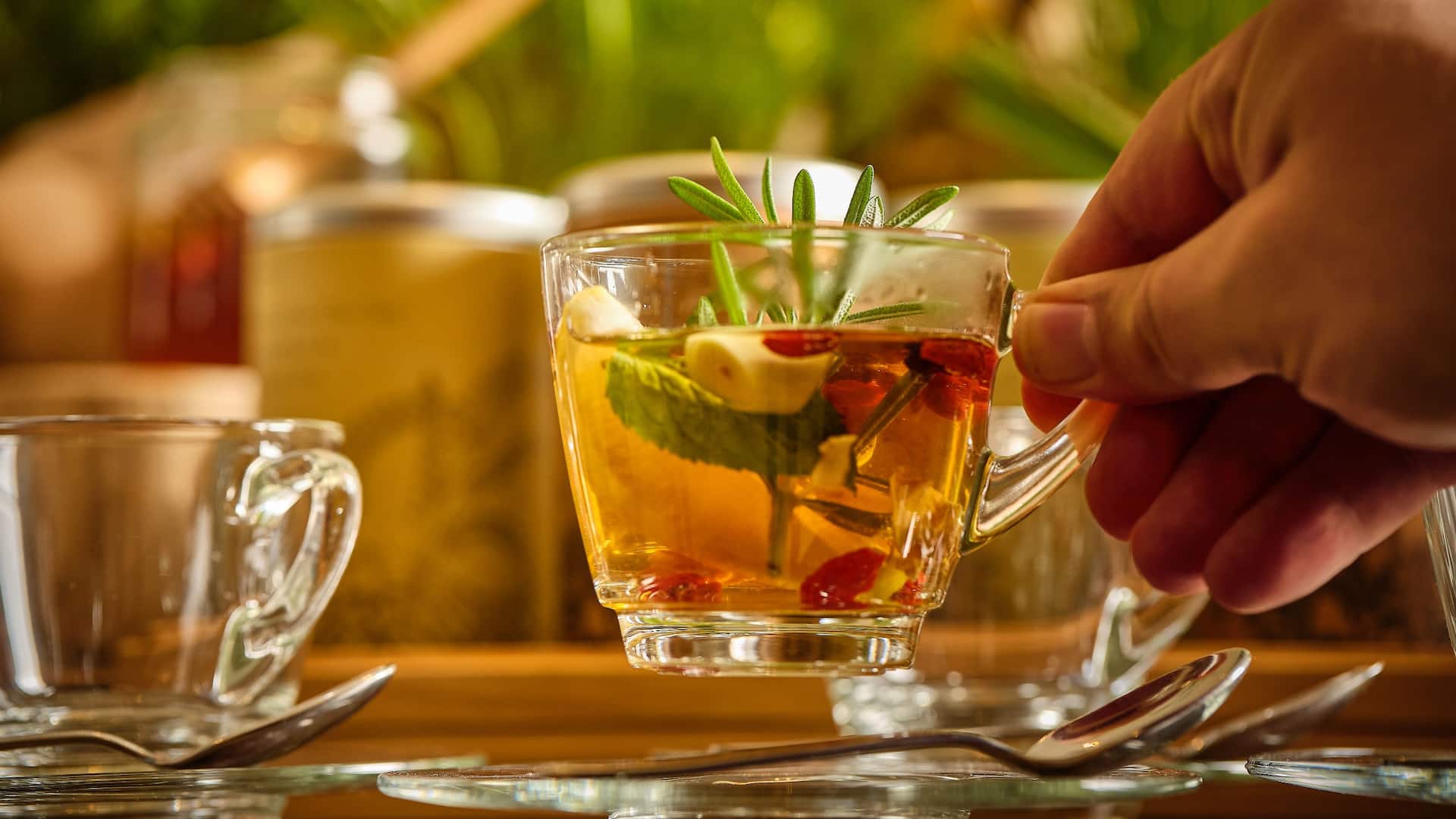 1 of 1 Global Herbal Tea With Rosemary