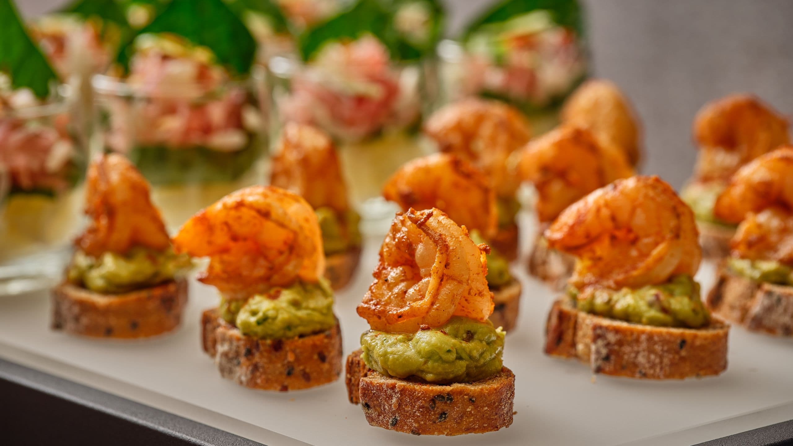 Global Prawn Toast Display