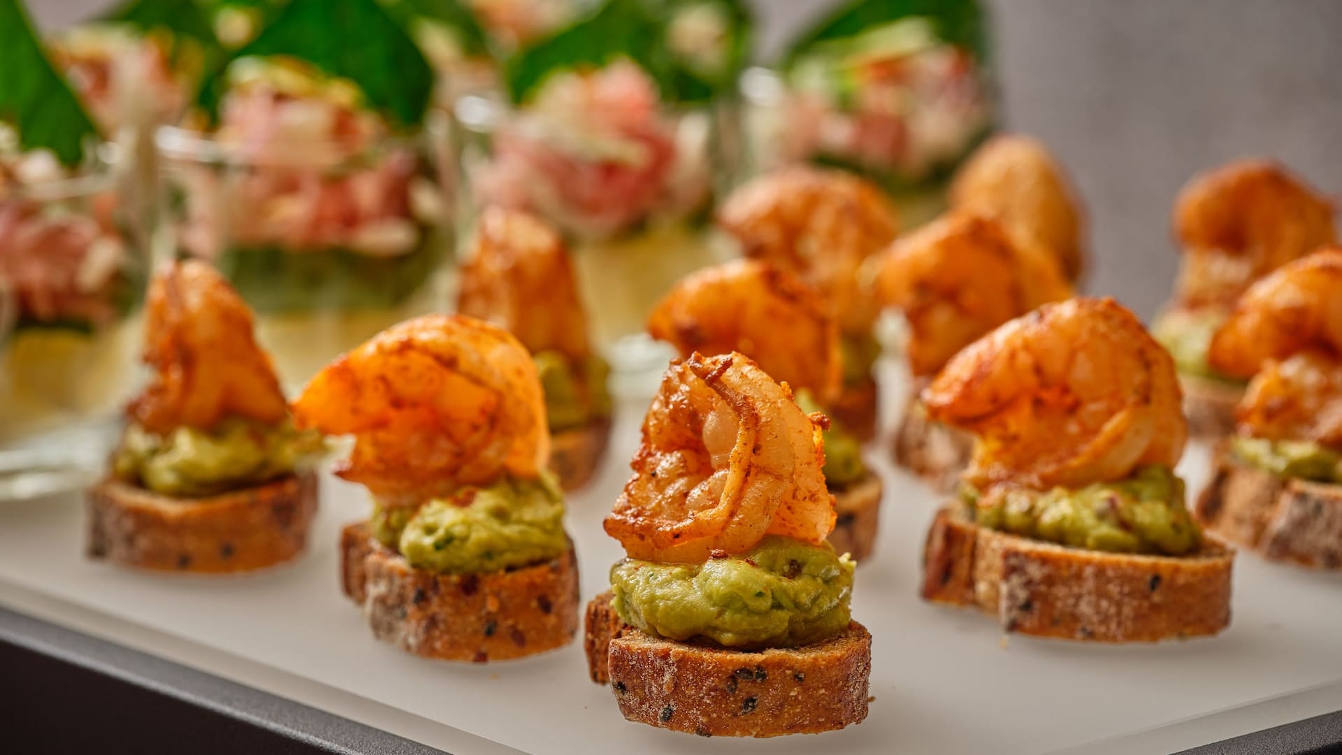 Global Prawn Toast Display