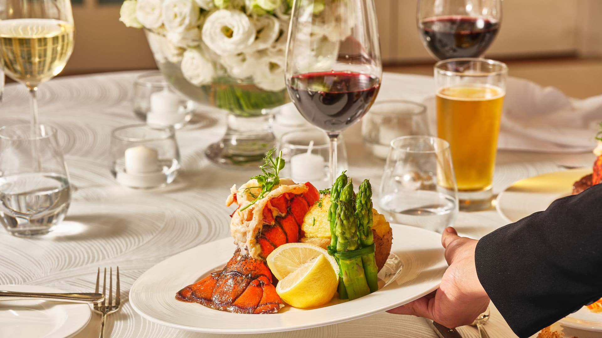 4 of 4 Global Steak And Lobster Plated Service