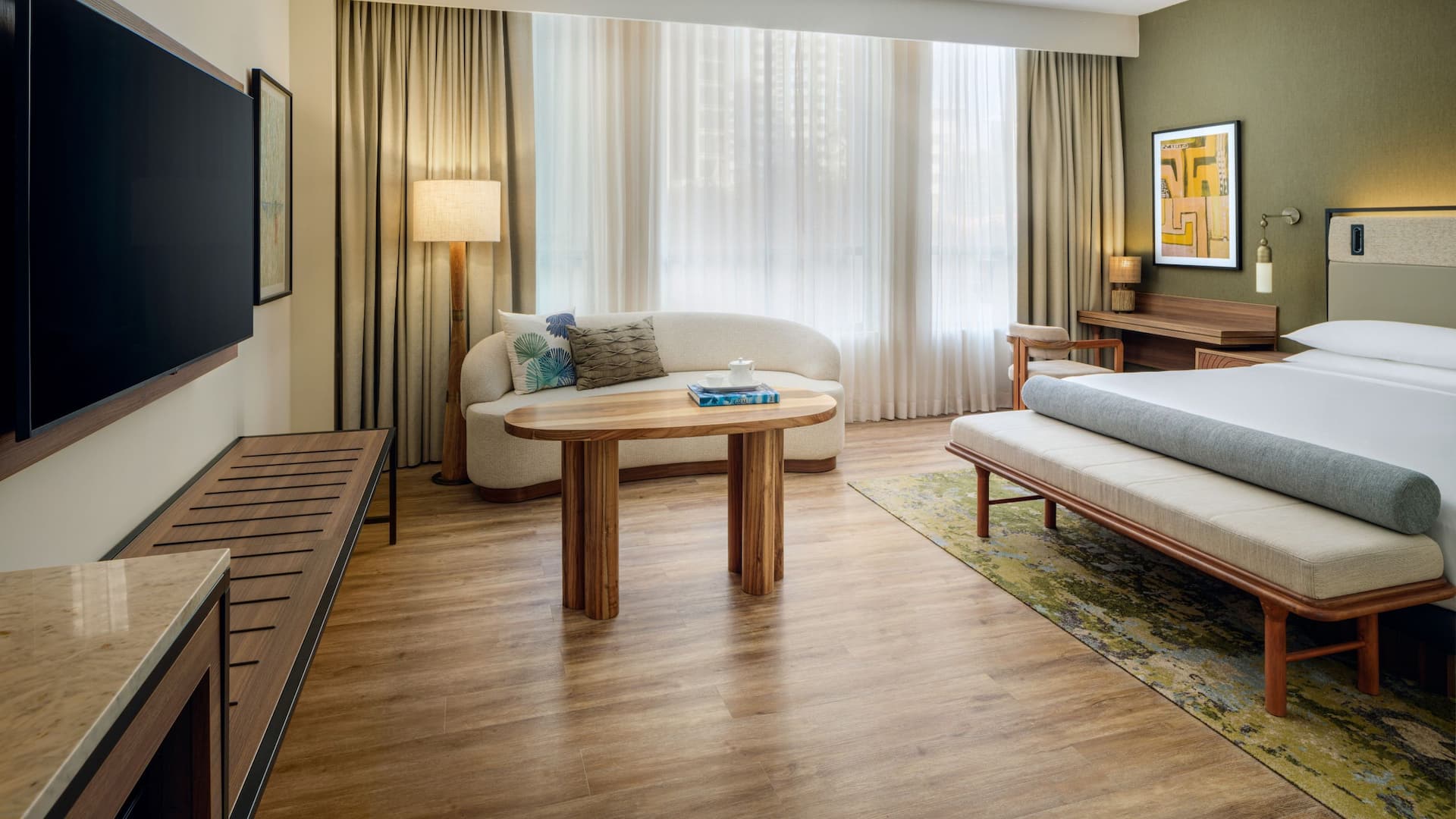 1 de 1 Hyatt Regency Panama City King Bed Guestroom Wide Angle