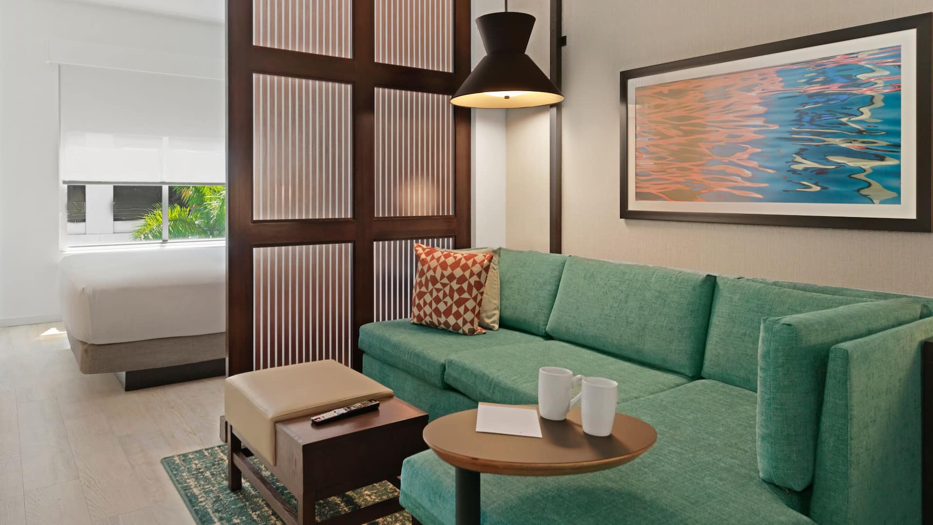 Hyatt Place West Palm Beach/Downtown King Couch Detail
