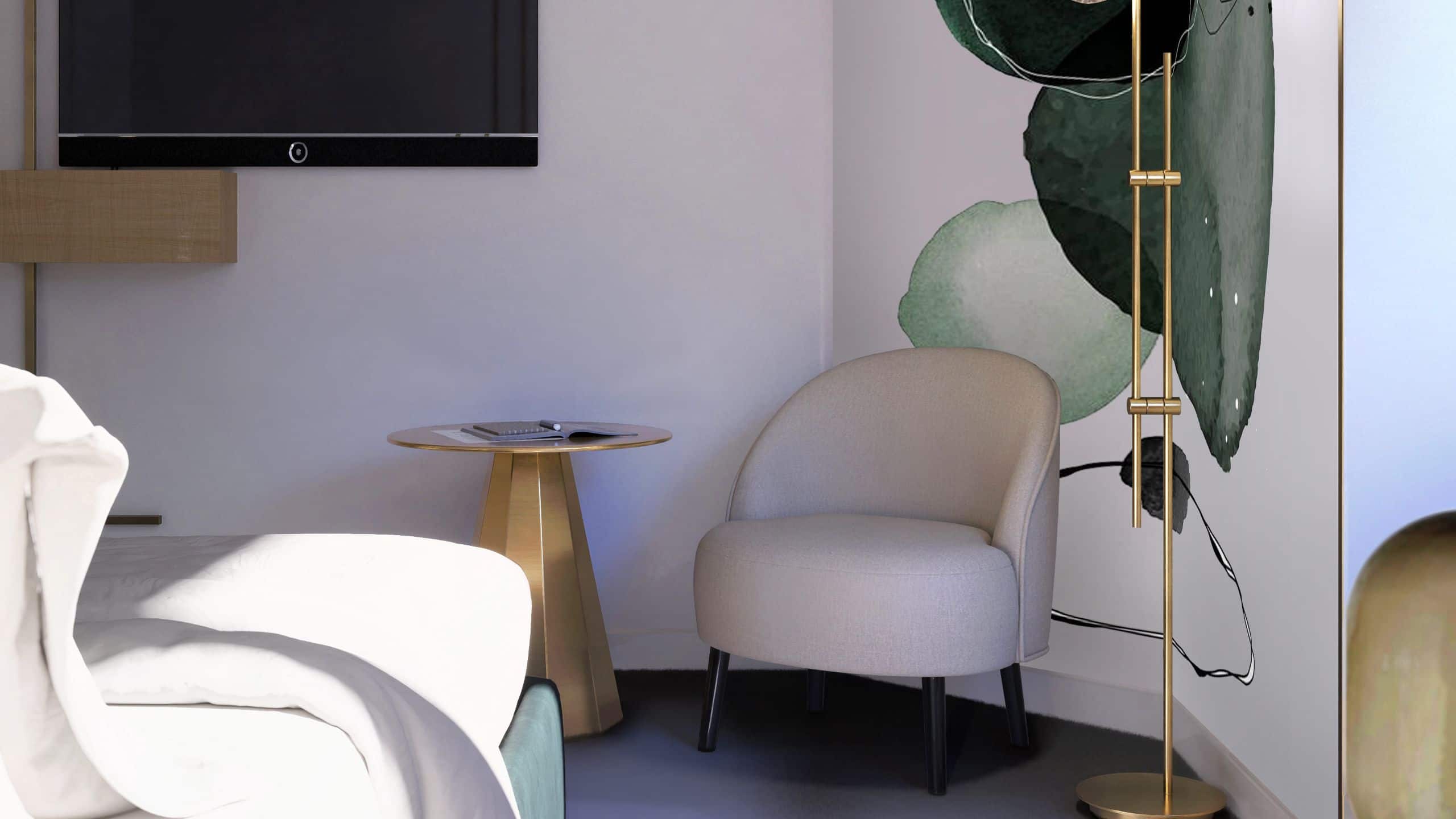 1 de 1 Hyatt Centric Reims Guestroom Sofa