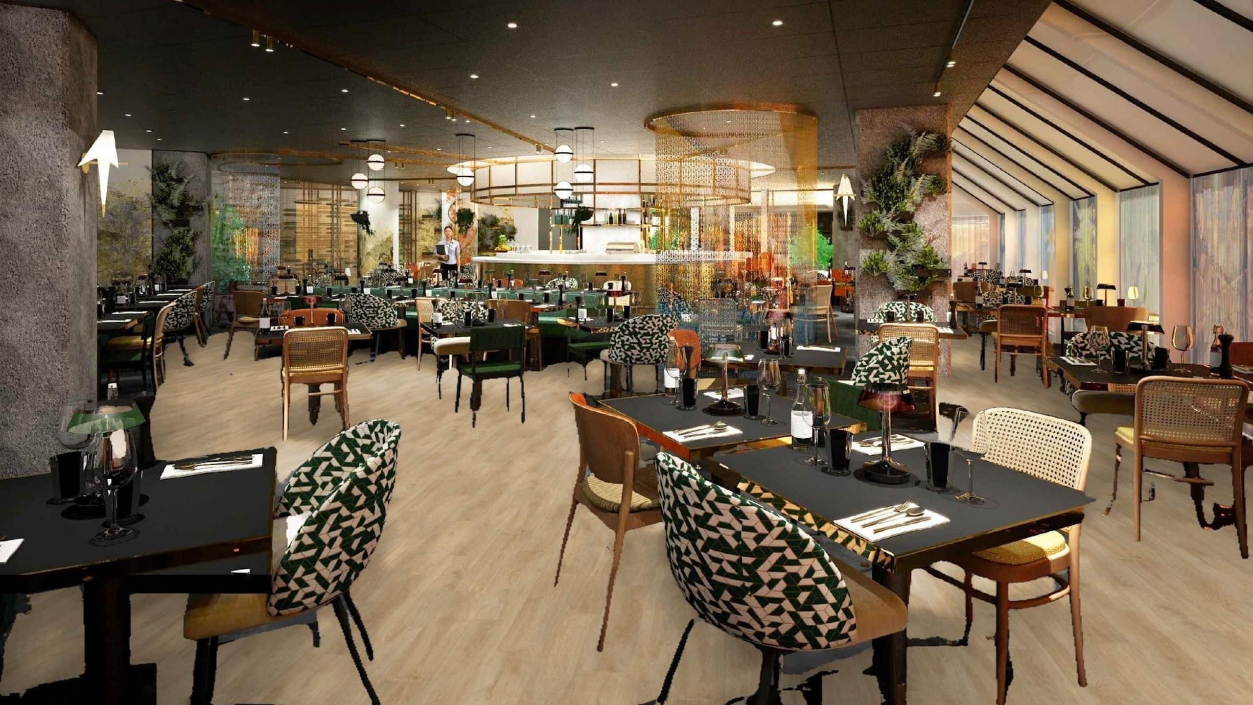 Hyatt Centric Reims Mezzanine Restaurant