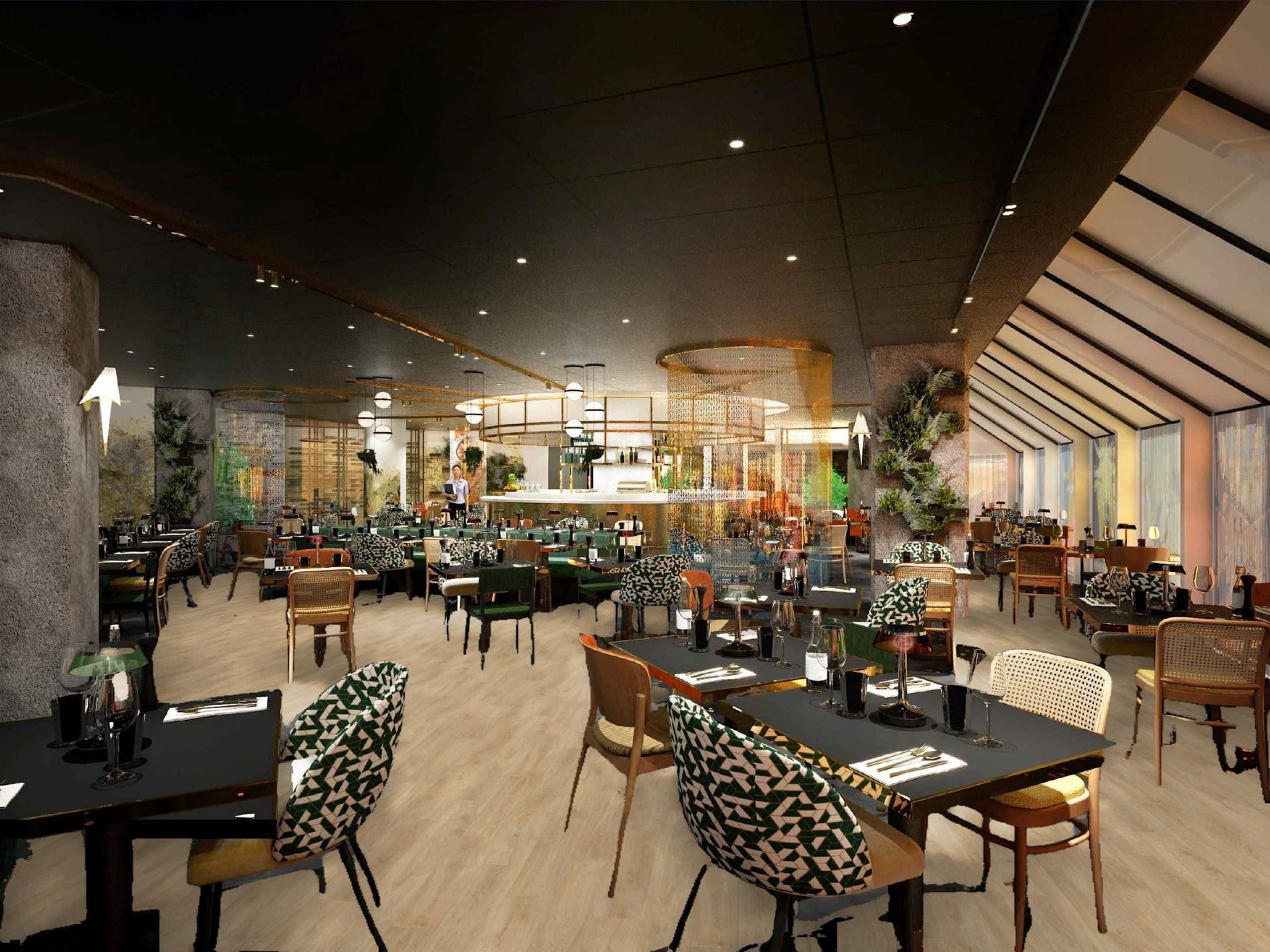 Hyatt Centric Reims Mezzanine Restaurant