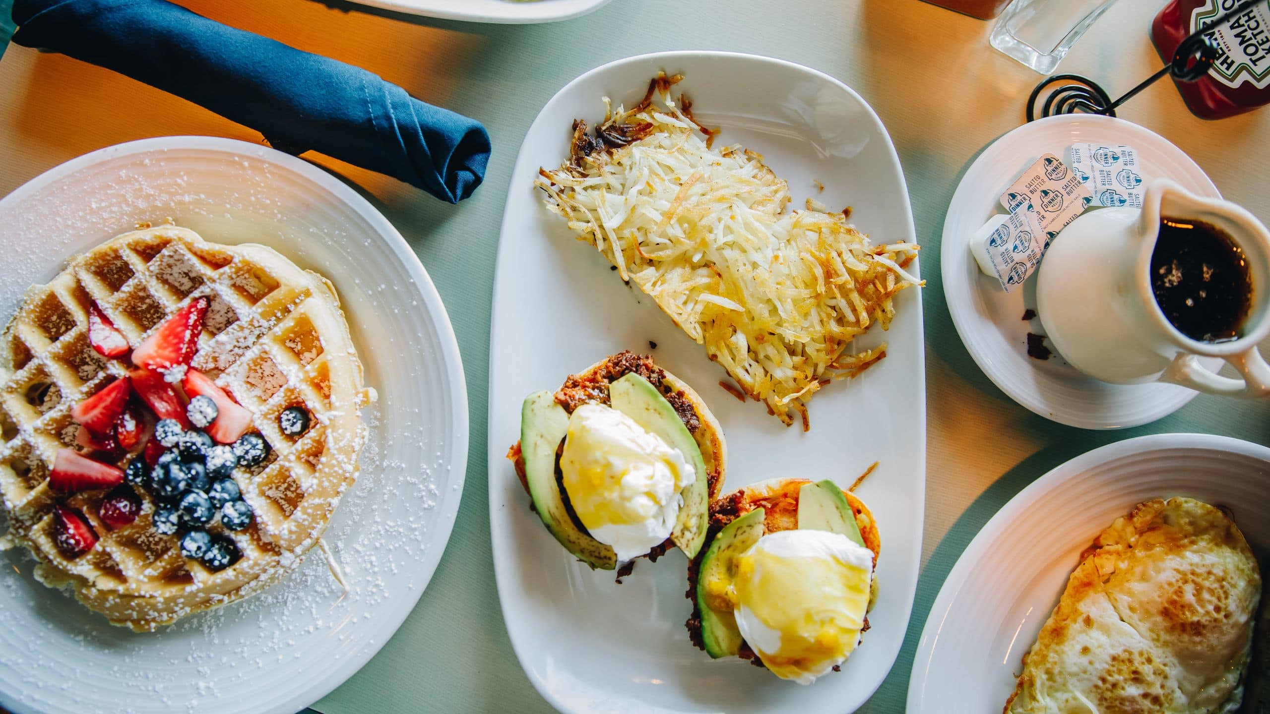 Hyatt Lodge Oak Brook Chicago Waters Edge Breakfast Spread