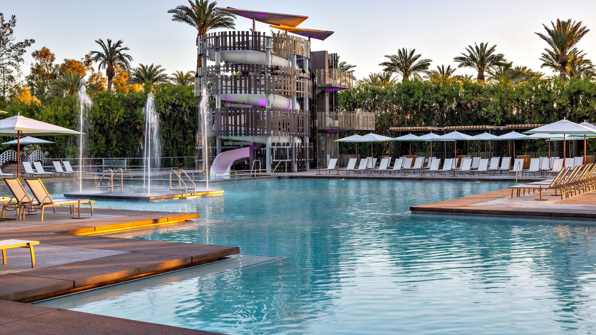 Hyatt Regency Scottsdale Resort & Spa at Gainey Ranch Family Pool Waterslide