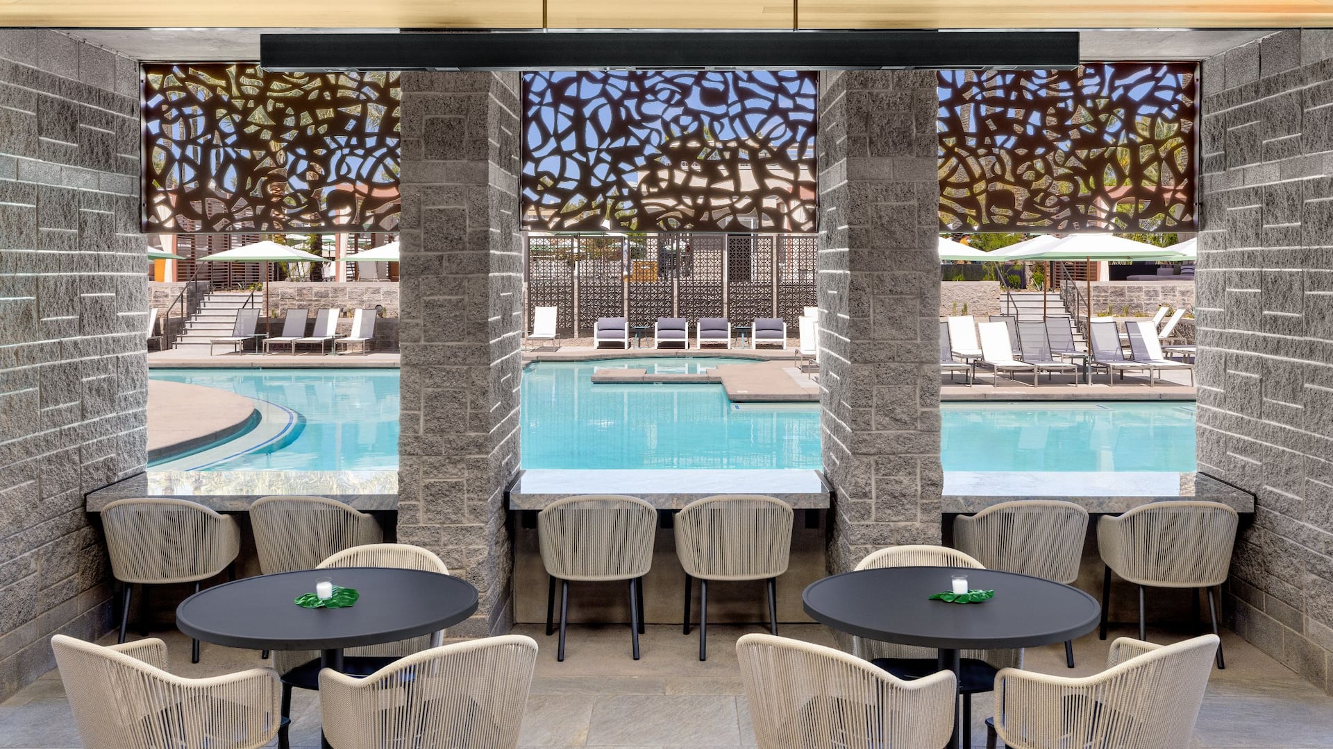 1 of 1 Hyatt Regency Scottsdale Resort & Spa at Gainey Ranch H2oasis Seating Pool View