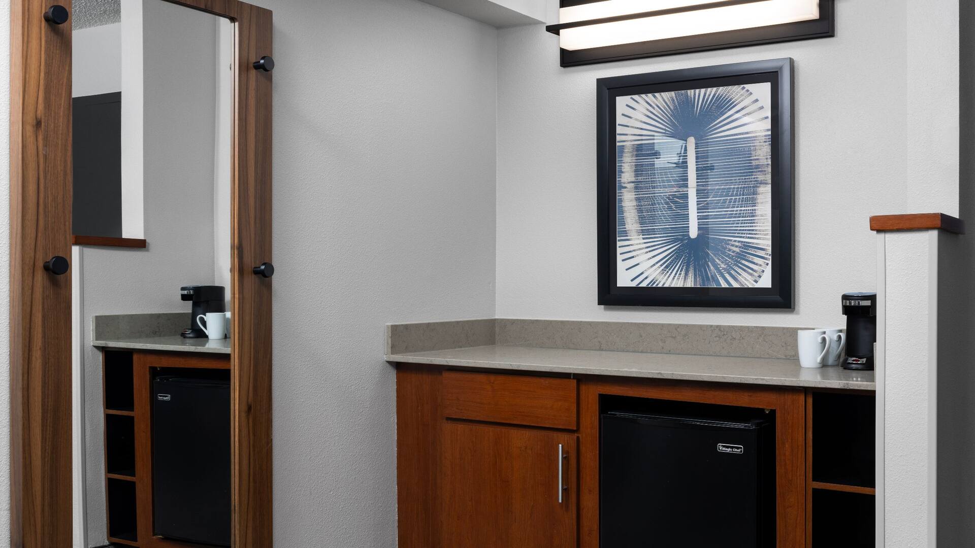 Hyatt Place Charlotte Airport/Lake Pointe Guestroom Dry Bar