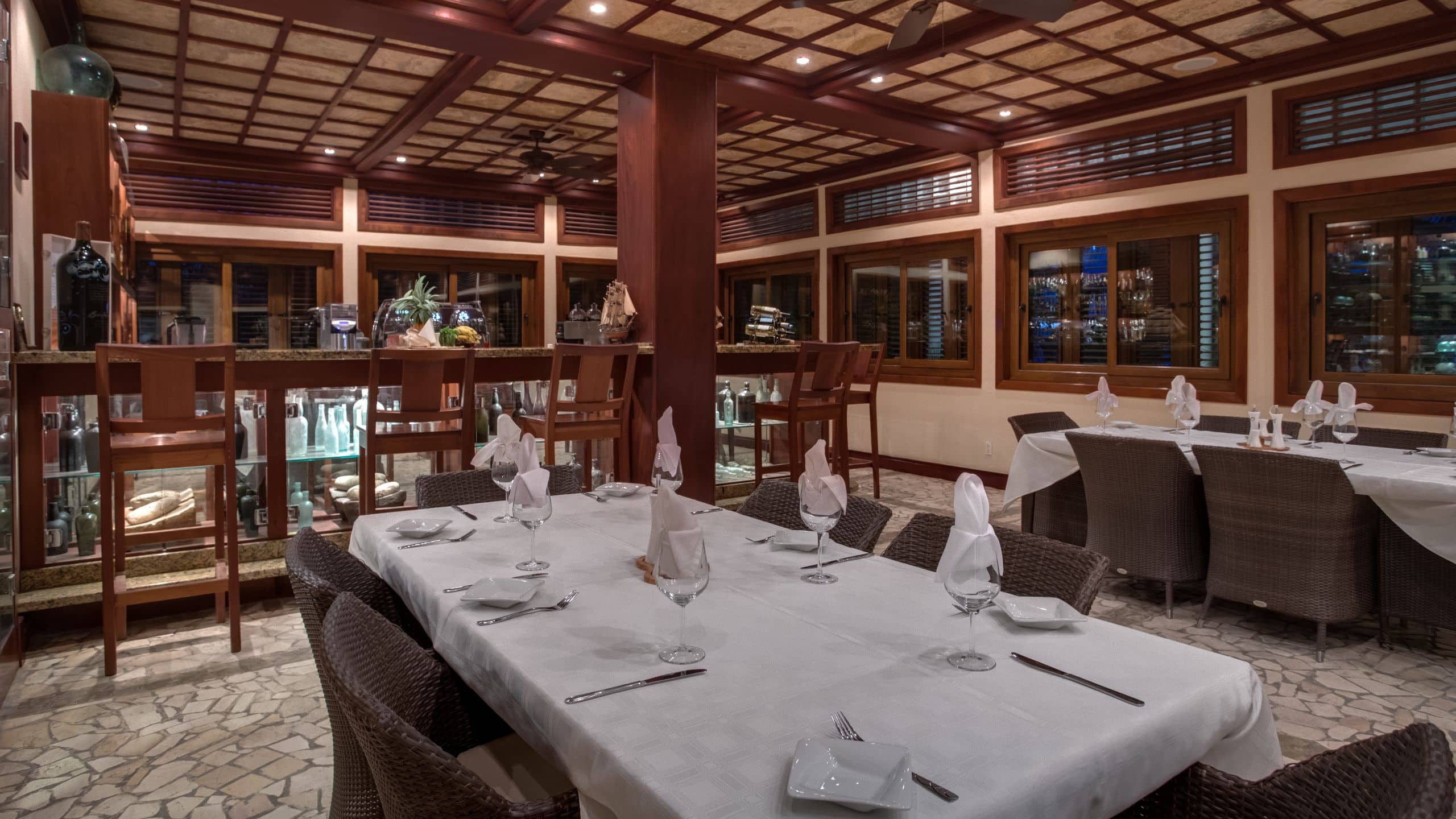 Placencia Resort Dining Room