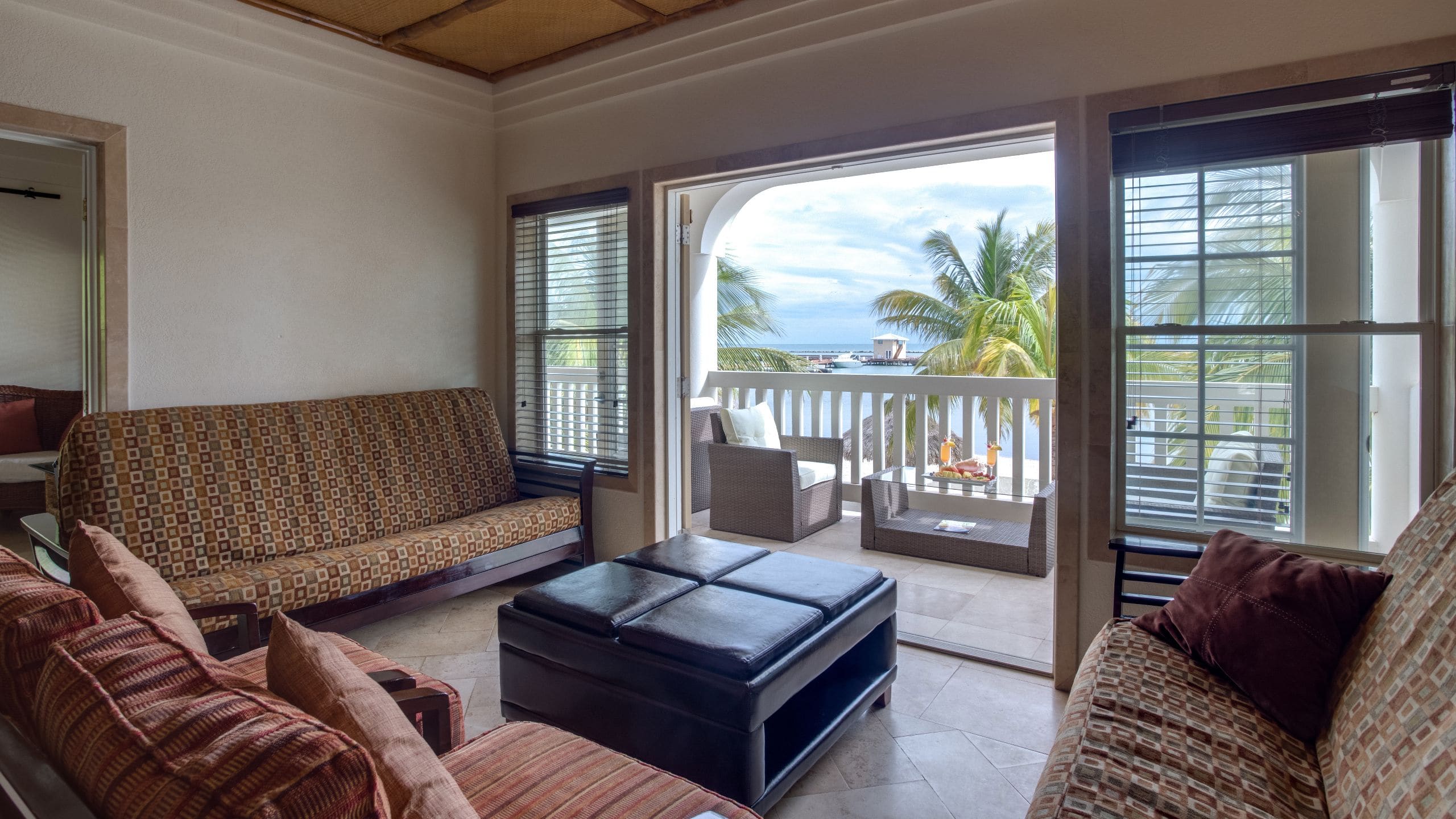 Placencia Resort Master Suite Living Room