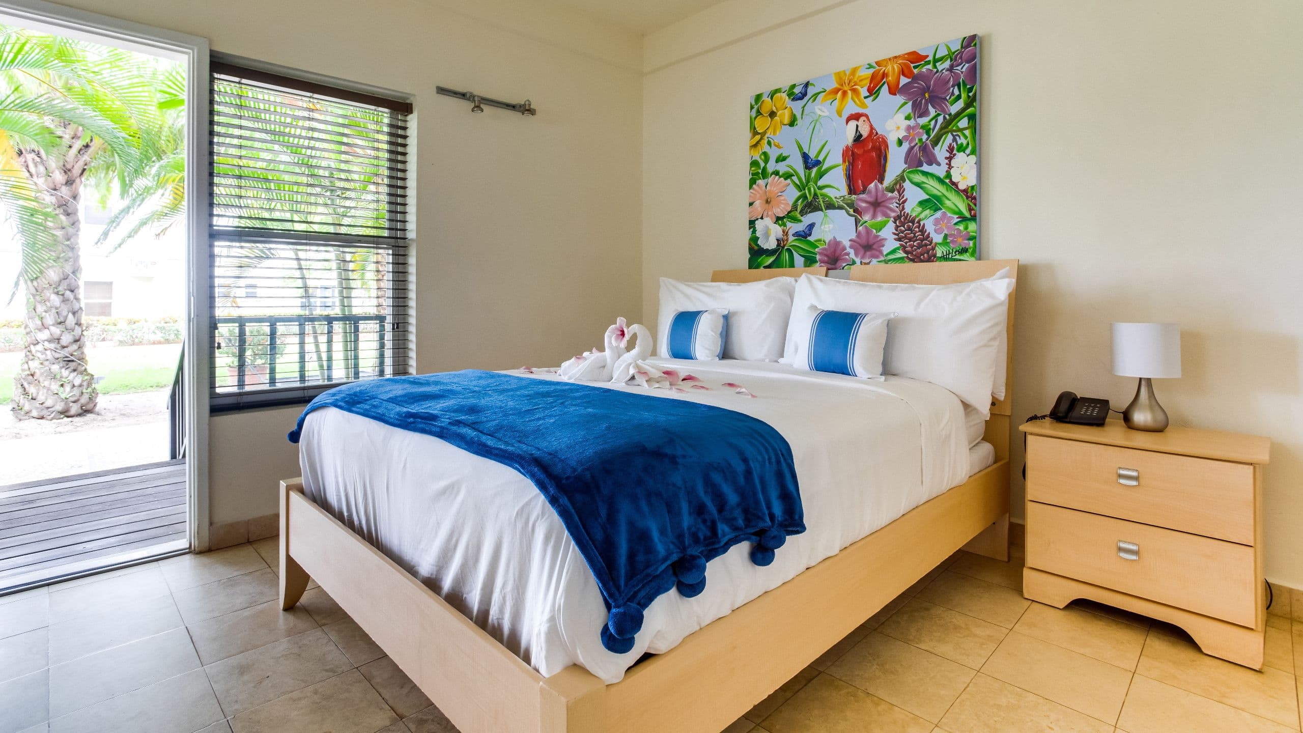 Placencia Resort Queen Bedroom