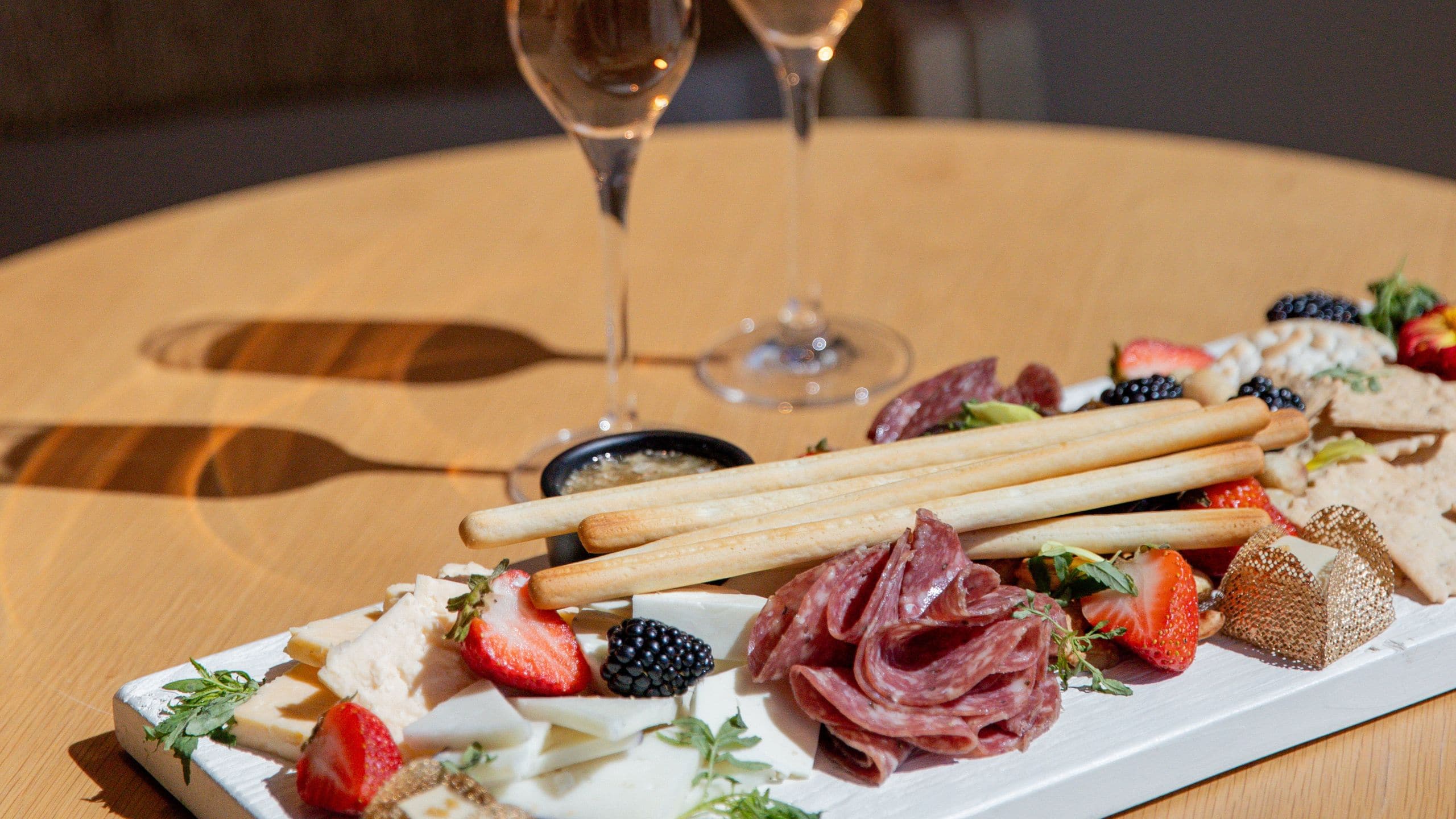 Alila Marea Beach Resort Encinitas Champagne And Charcuterie Amenity
