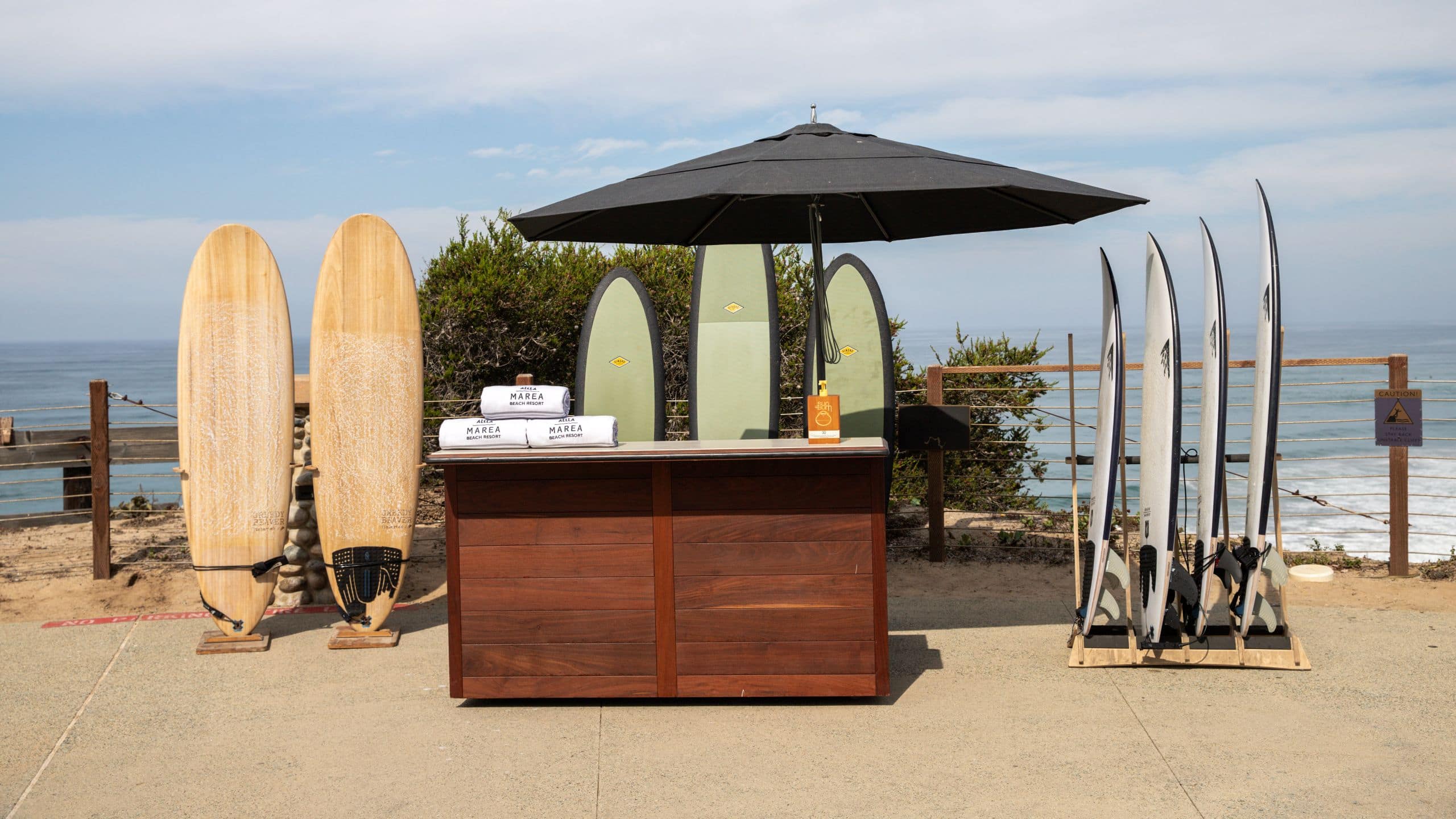 Alila Marea Beach Resort Encinitas Surfboard Quiver And Beach Concierge