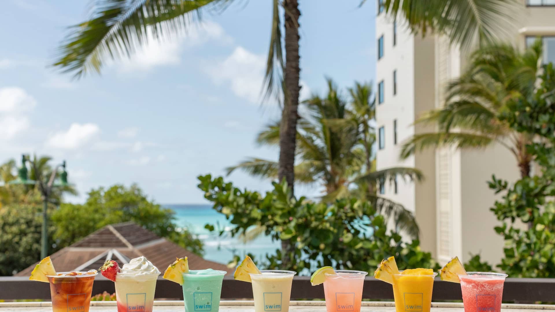 Hyatt Regency Waikiki Beach Resort and Spa Swim Restaurant And Bars Tropical Temptations Cocktails