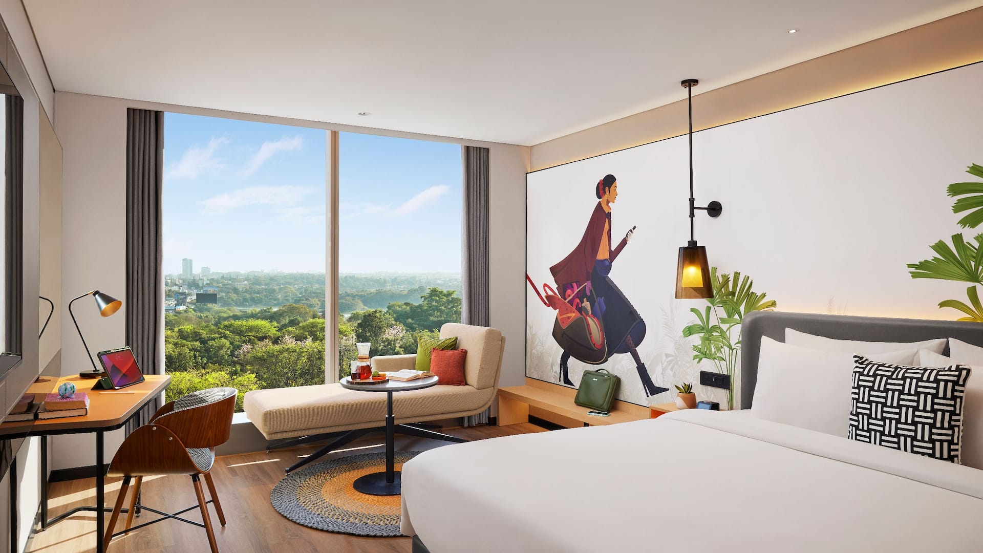 第 3，共 5 Hyatt Centric Hebbal Bengaluru Forest View King Bed