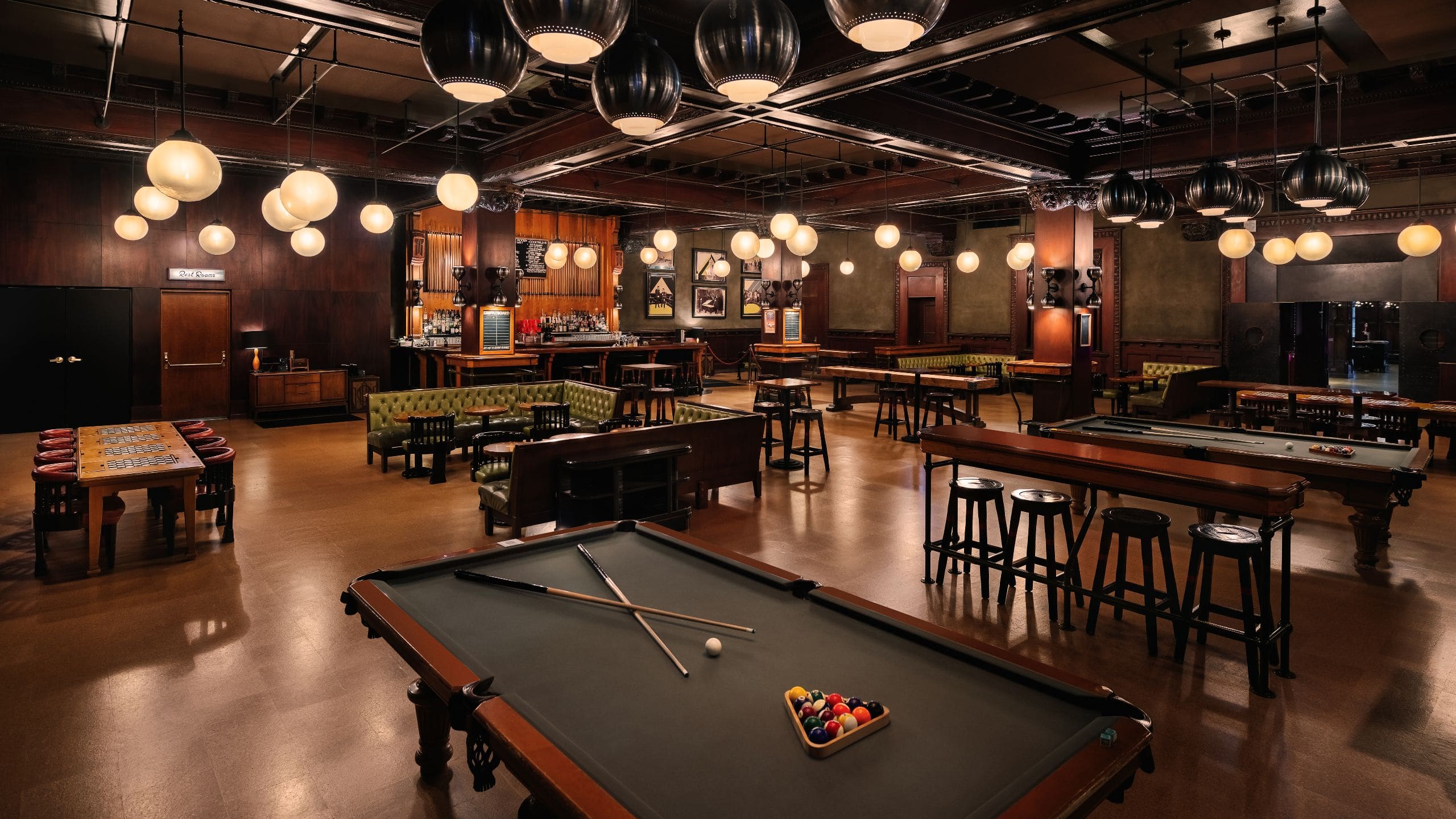 Chicago Athletic Association Gameroom Billiards