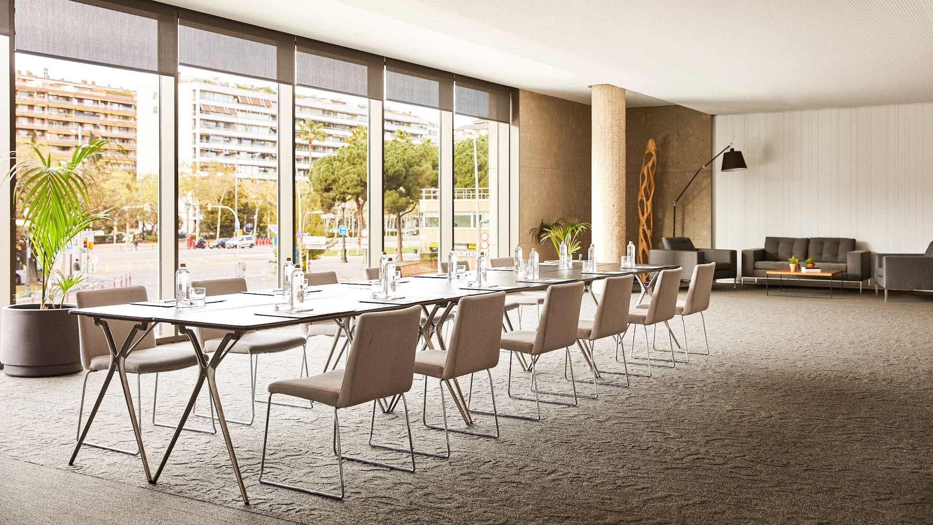 3 of 8 Grand Hyatt Barcelona Balcony Boardroom