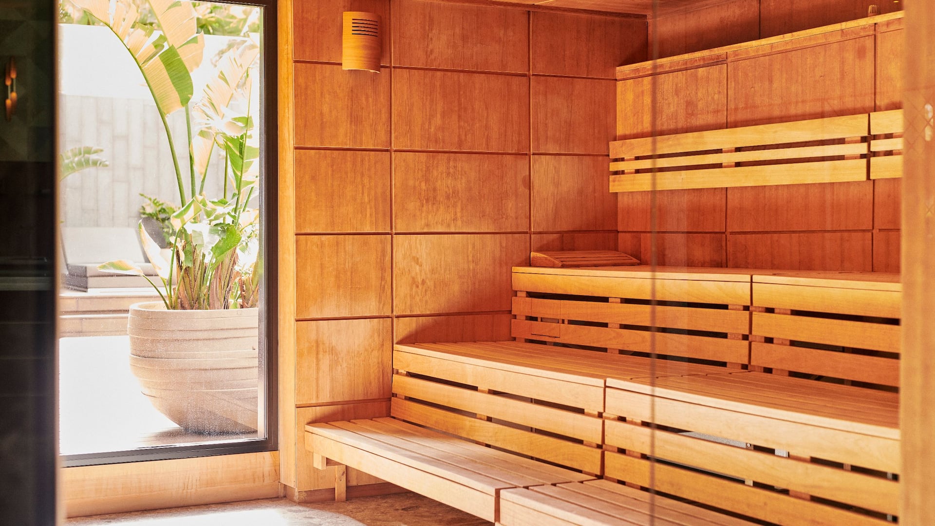 Grand Hyatt Barcelona Spa Sauna