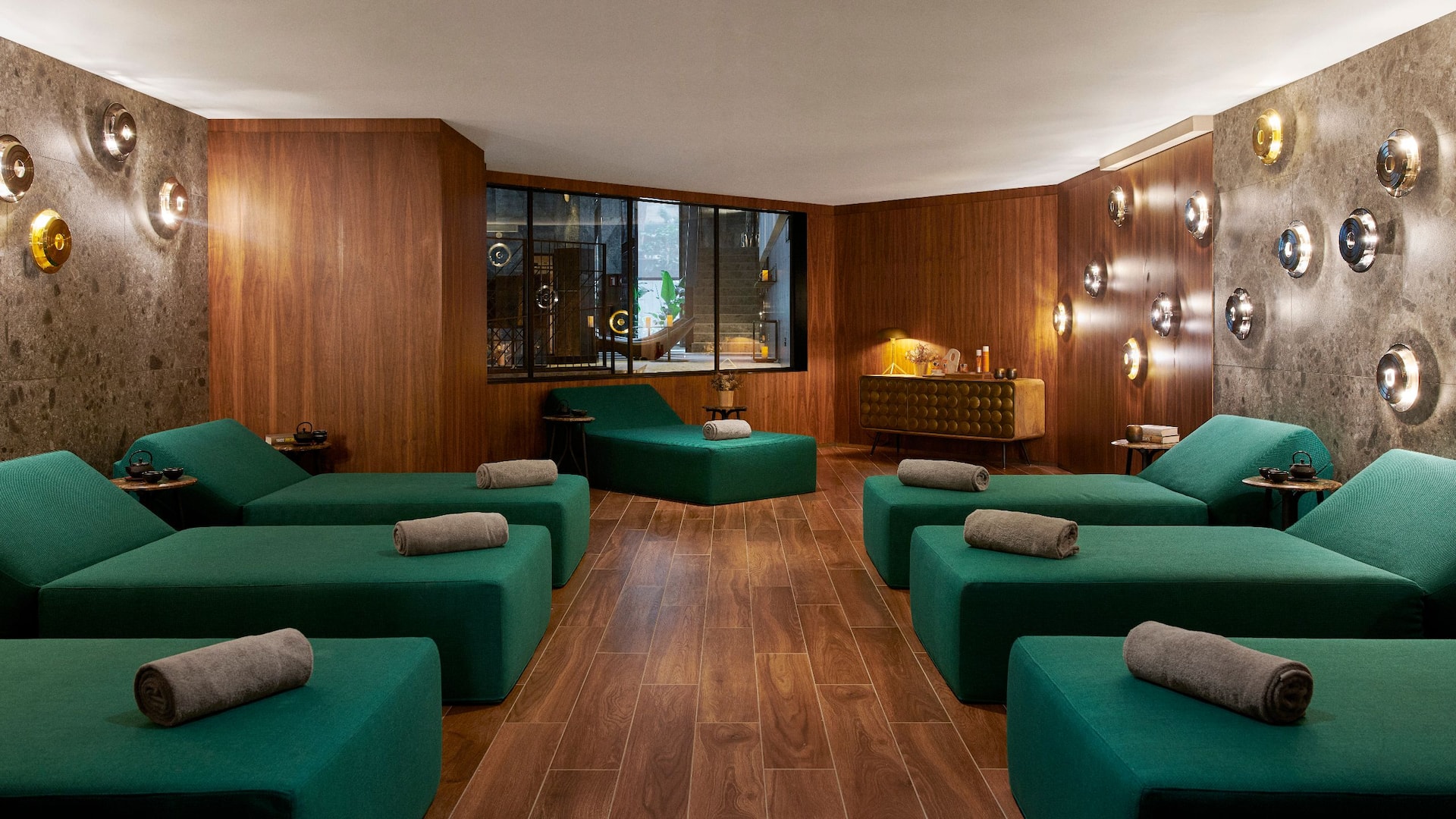 Grand Hyatt Barcelona Spa Waiting Room