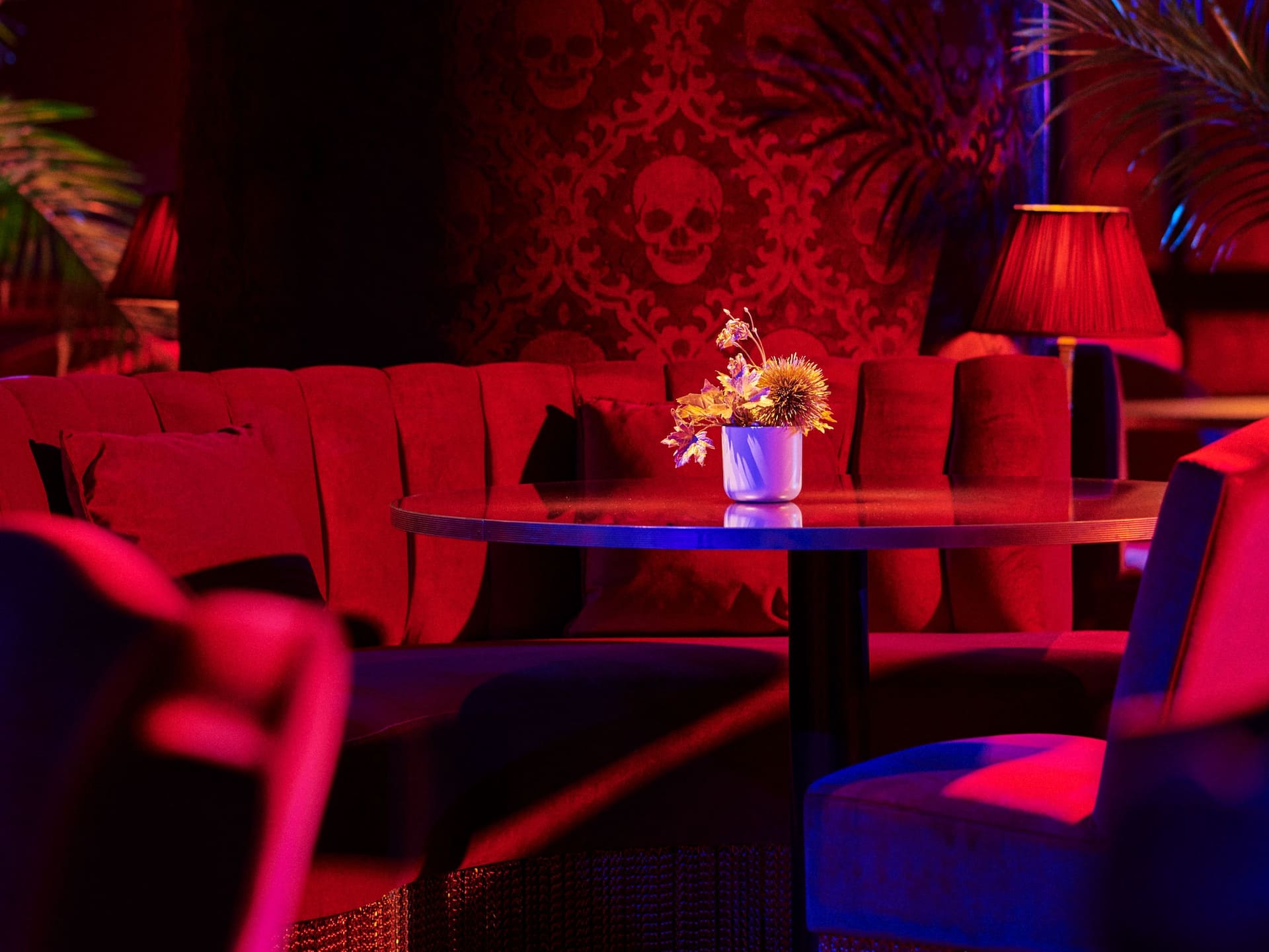 Grand Hyatt Barcelona Zuu Red Table