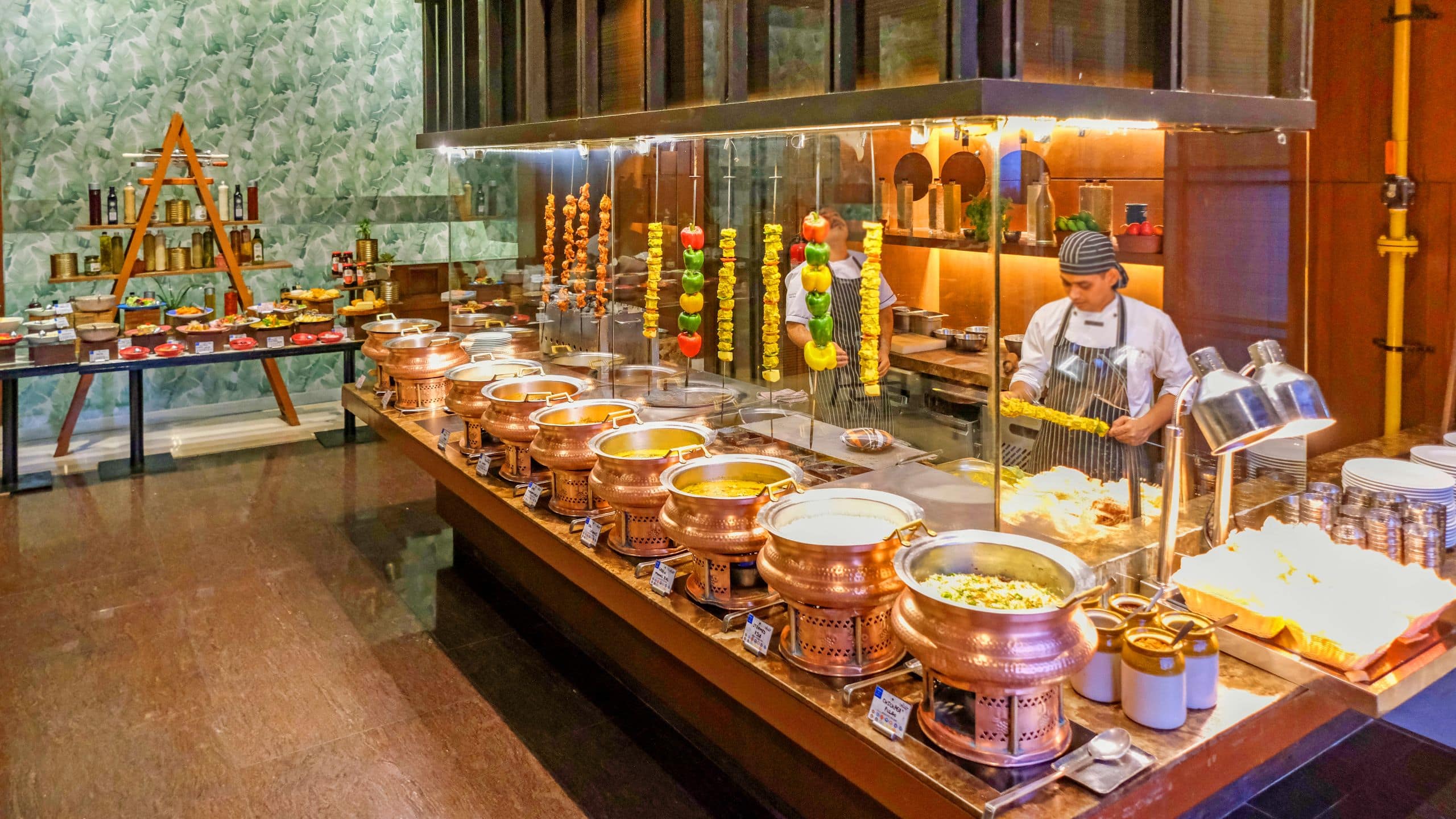 Hyatt Ahmedabad Collage Buffet