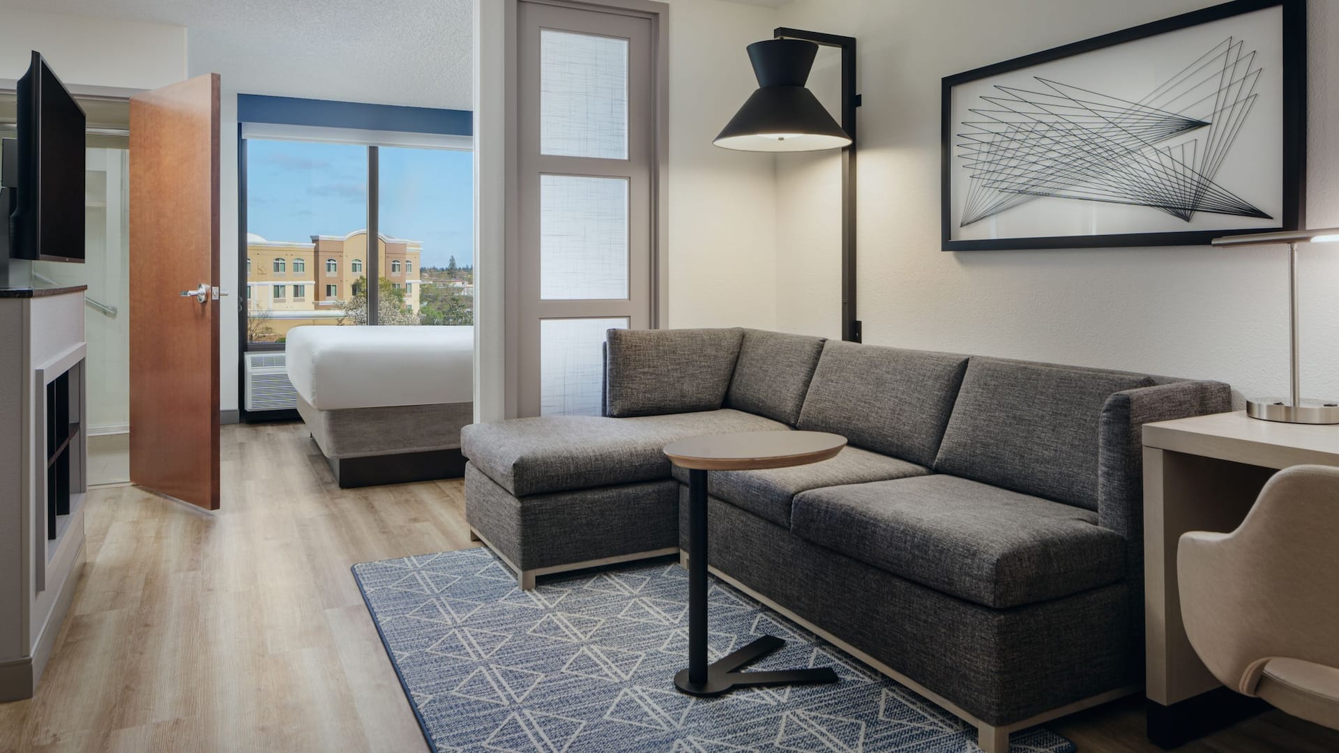 Hyatt Place Sacramento/Rancho Cordova King Overall Couch View