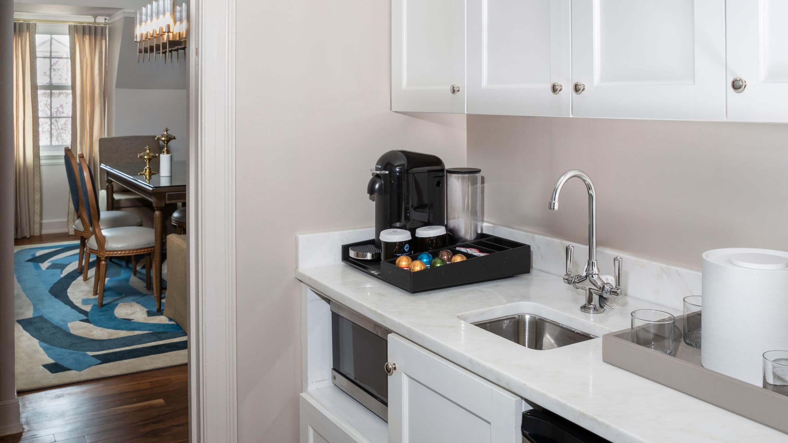 The Carolina Inn King Suite Kitchenette