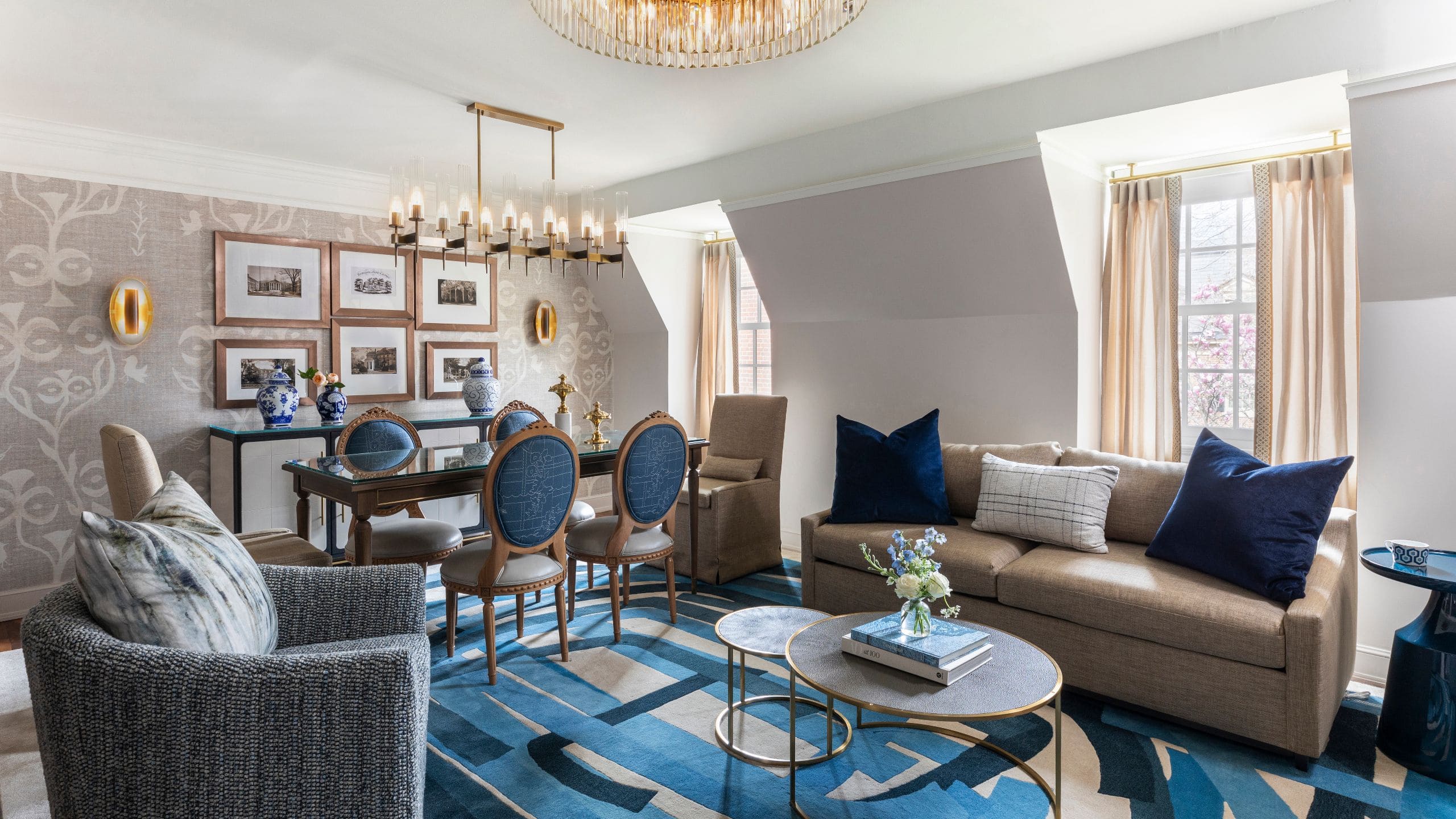 The Carolina Inn King Suite Sitting Room