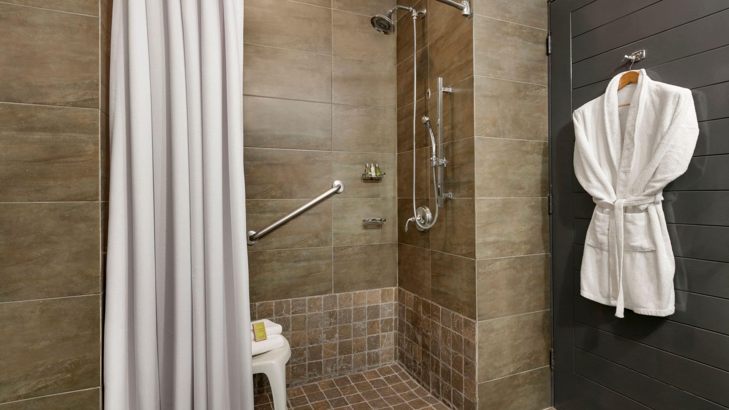 3 of 3 The Legend Paracas Resort Accessible Bathroom Roll-in Shower