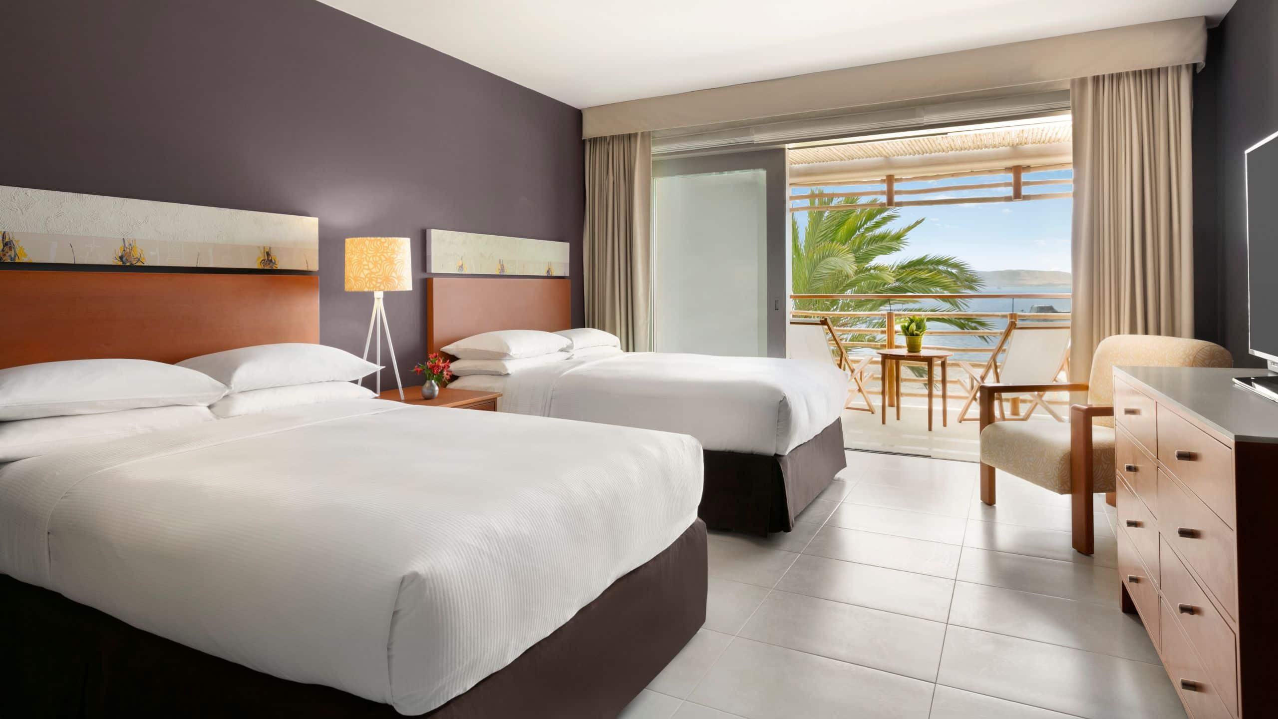 The Legend Paracas Resort Double Oceanfront Suite Guestroom