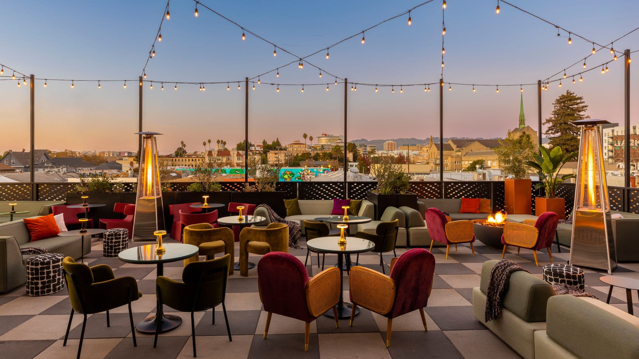 Kissel Uptown Oakland High5ive Terrace Sunset