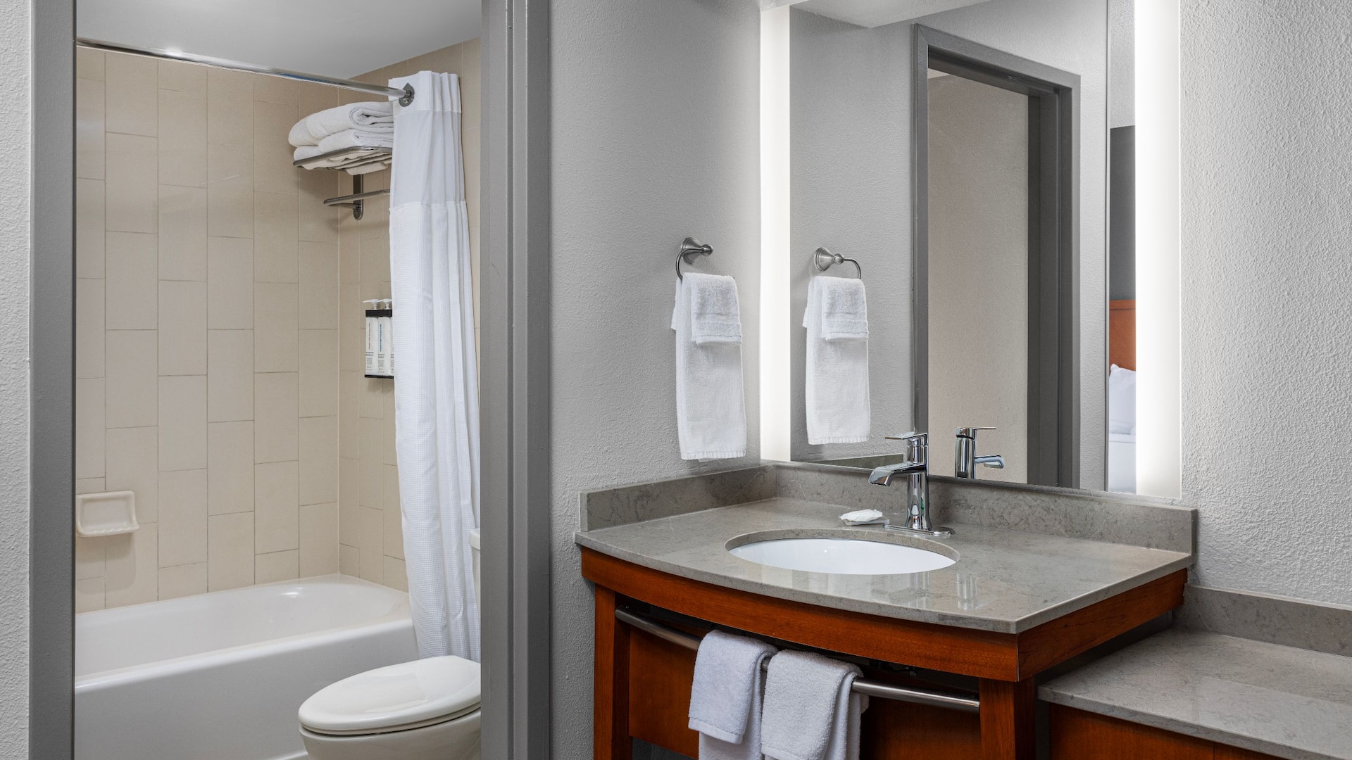 5 de 6 Hyatt Place Sterling/Dulles Airport-North Guestroom Bathroom Tub