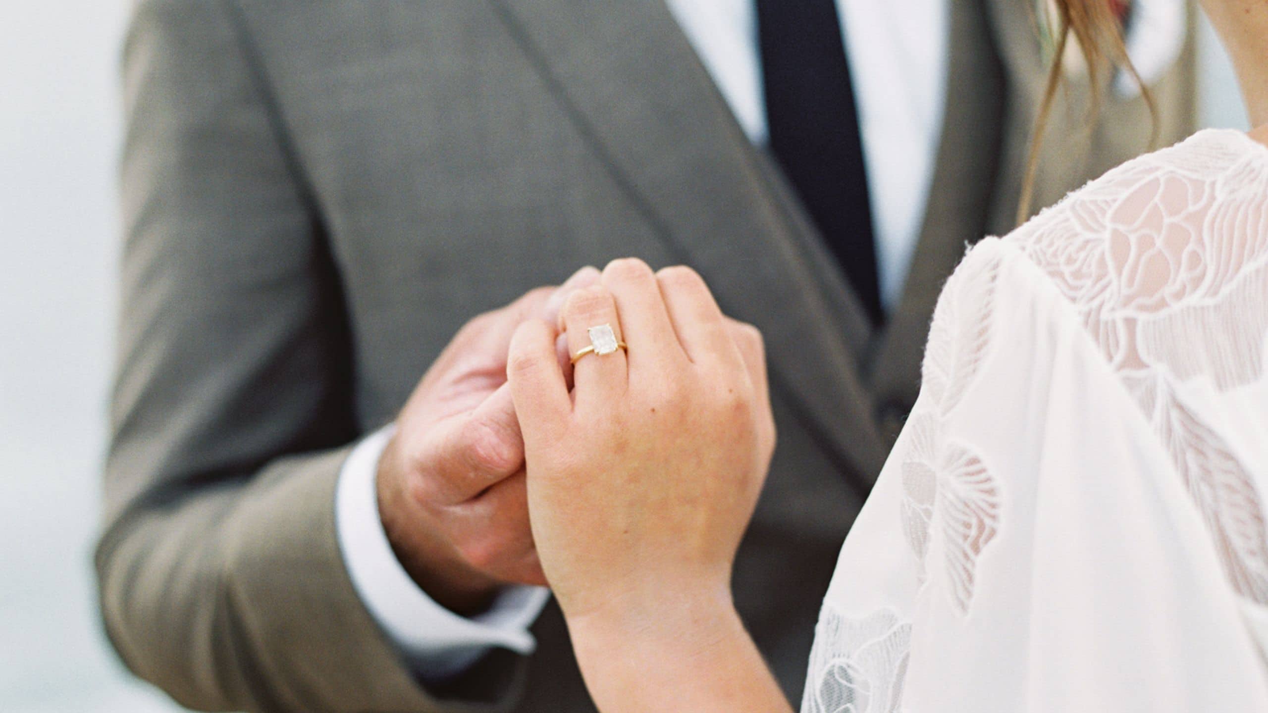 Alila Marea Beach Resort Encinitas Wedding Couple Ring Close Up