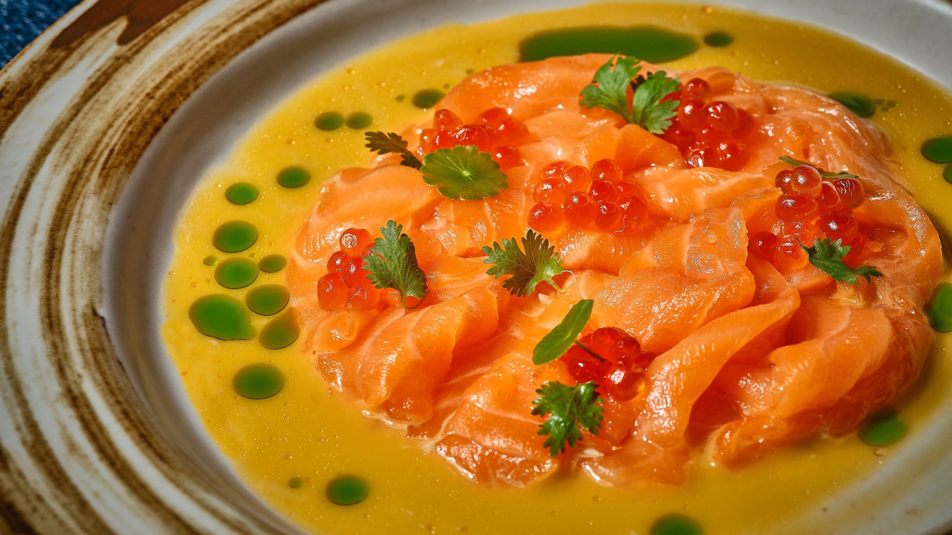 Hyatt Regency Koh Samui Sesun Grill And Beach Bar Salmon Crudo Close