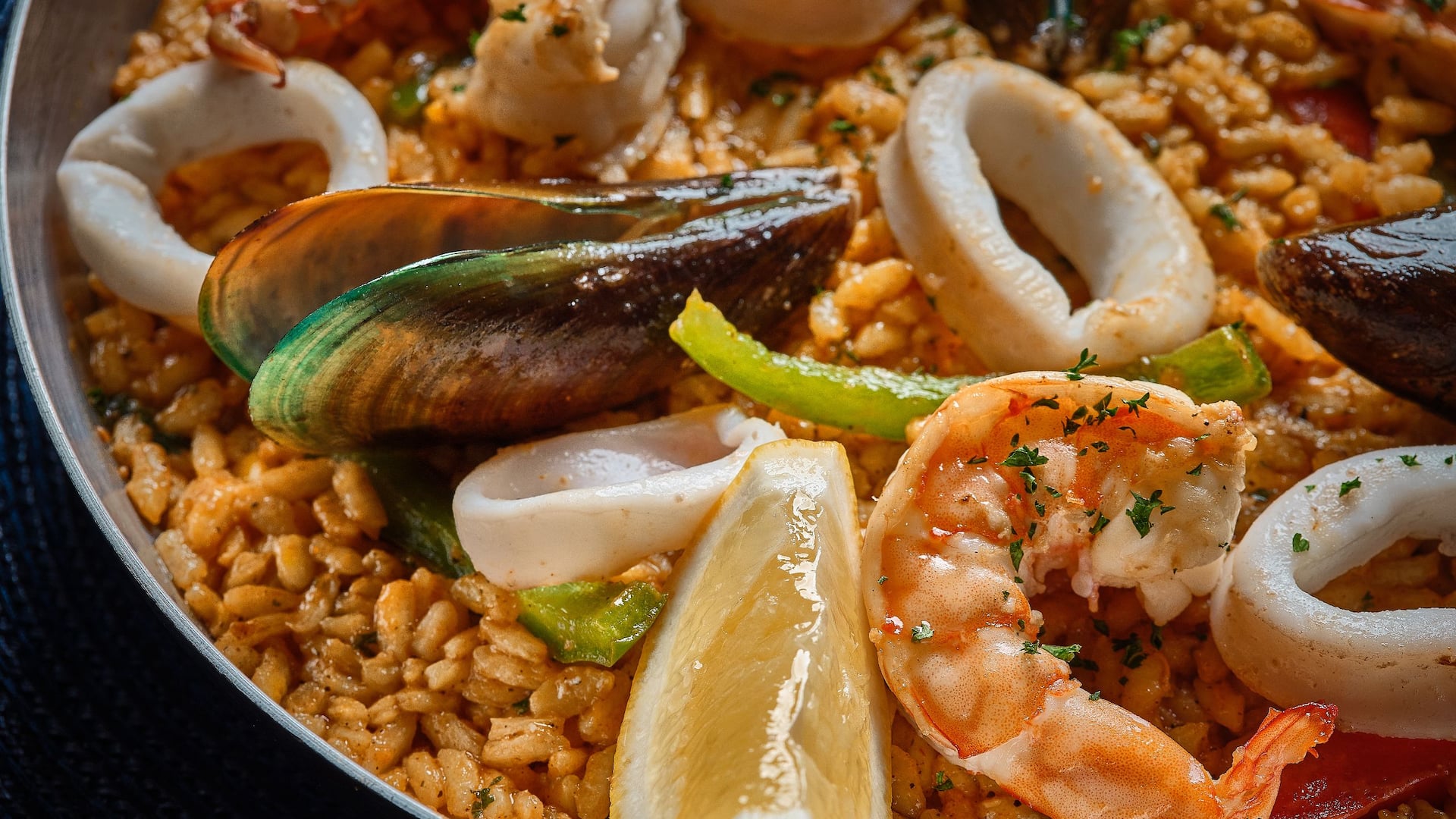 Hyatt Regency Koh Samui Sesun Grill And Beach Bar Seafood Paella Close