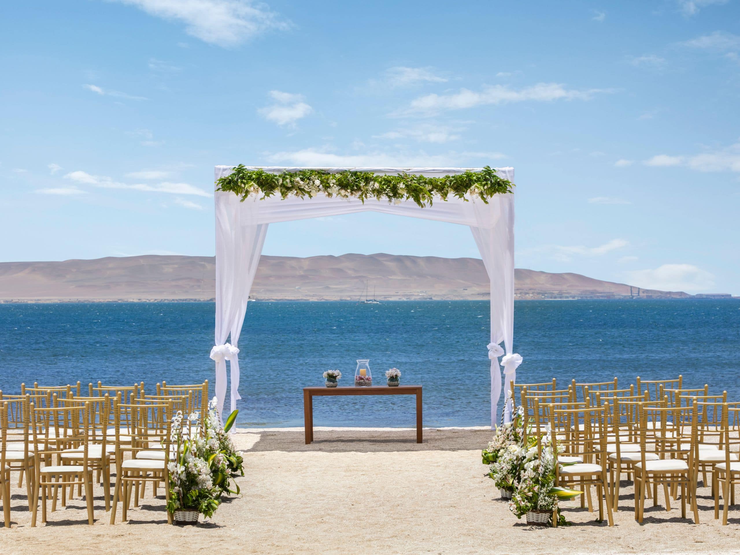 The Legend Paracas Resort Beach Wedding
