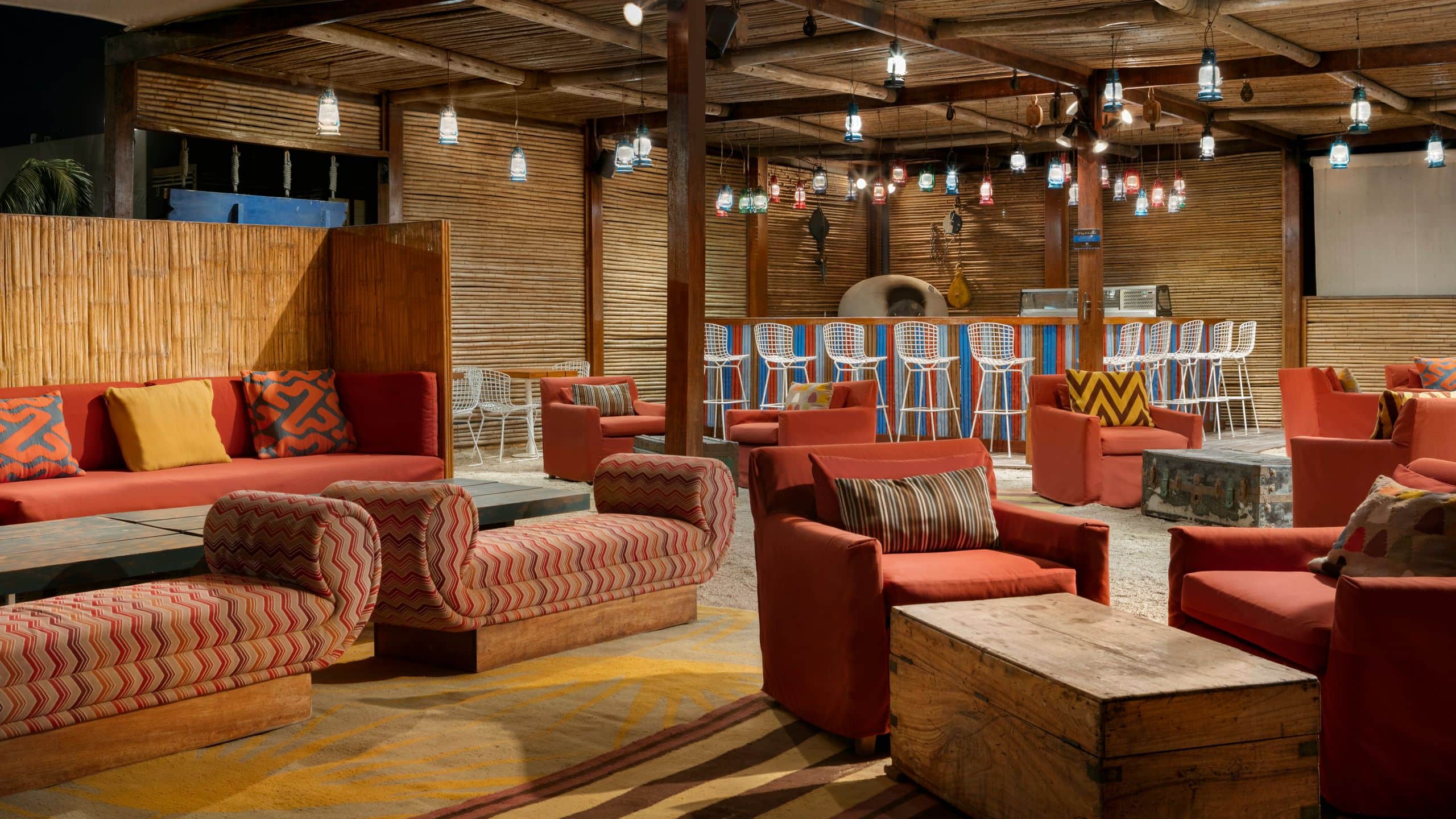 The Legend Paracas Resort El Rey De Las Olas Lounge Area