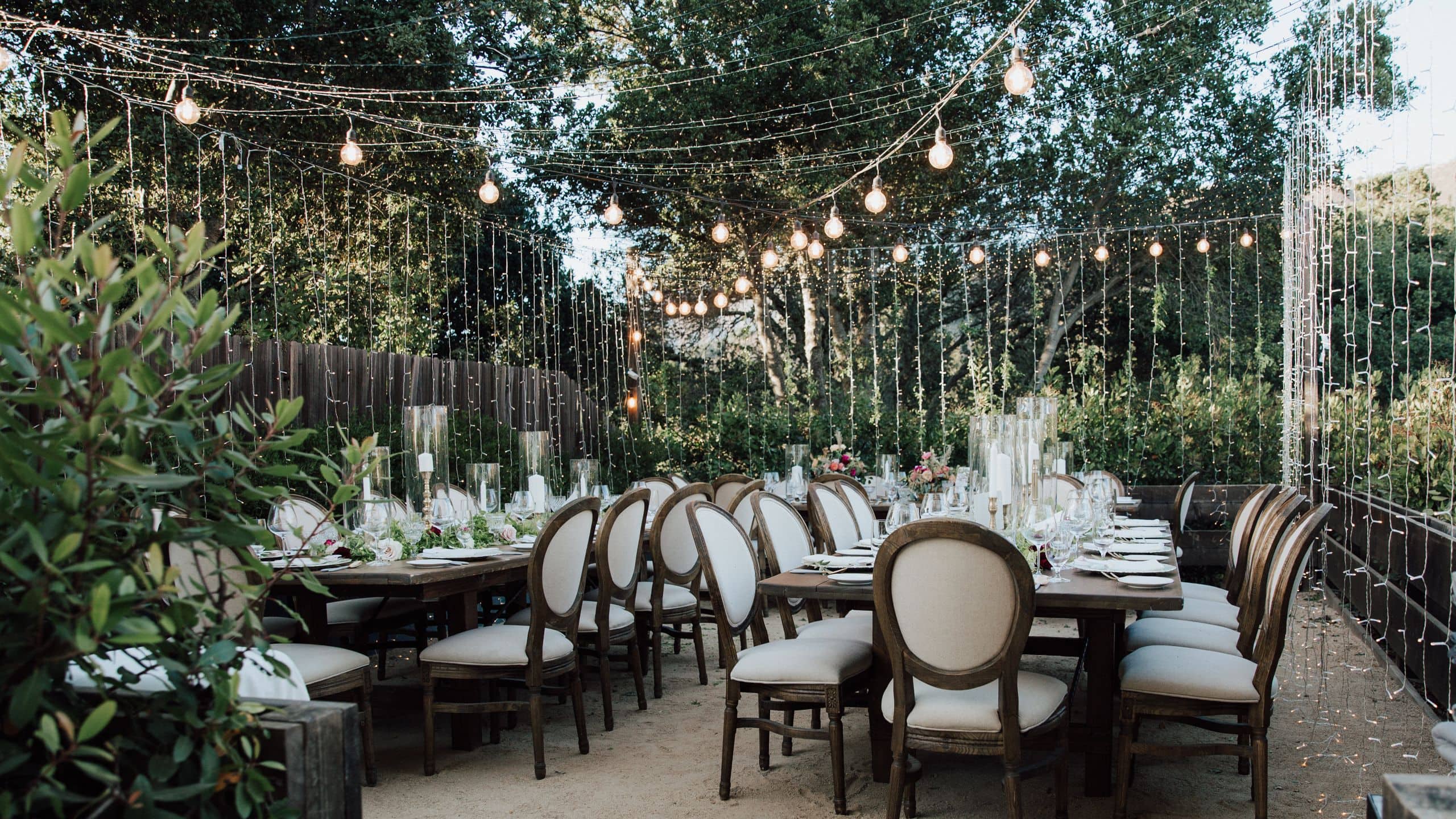 Alila Ventana Big Sur Sky Terrace Daytime Dinner Seating Reception