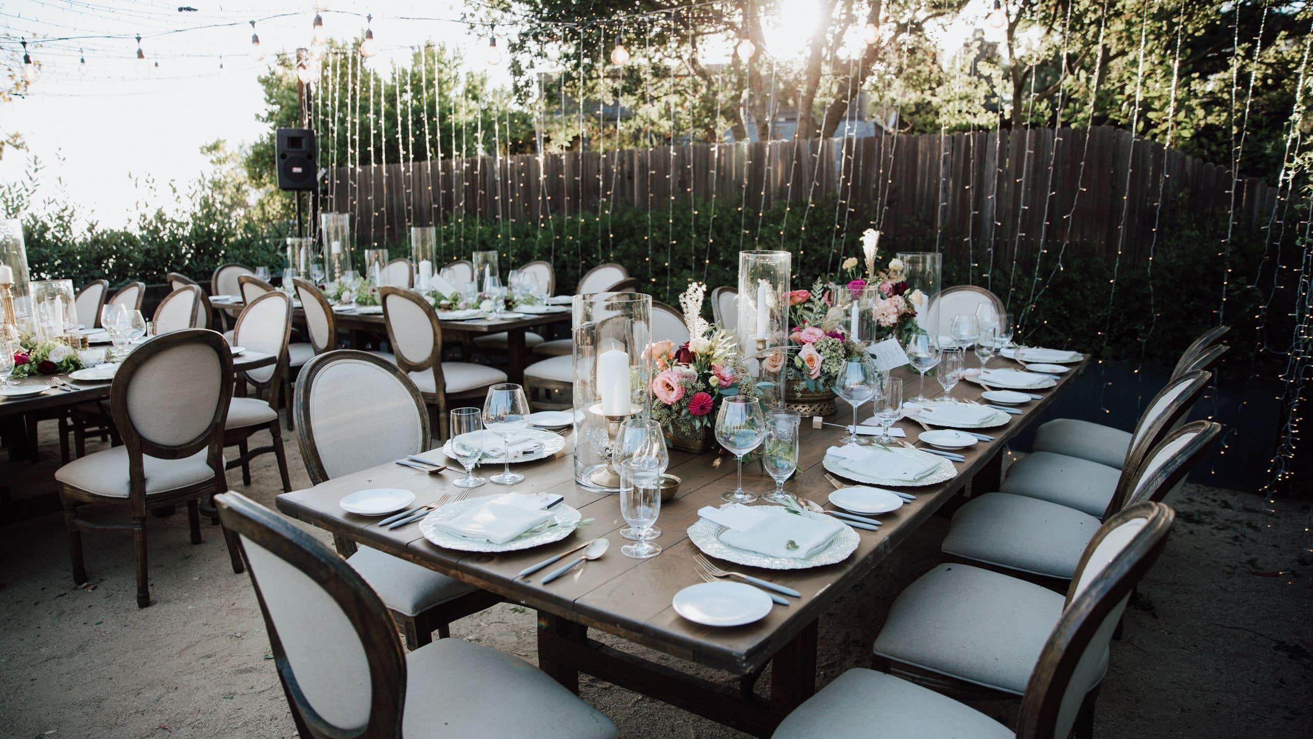 Alila Ventana Big Sur Sky Terrace Daytime Dinner Setup