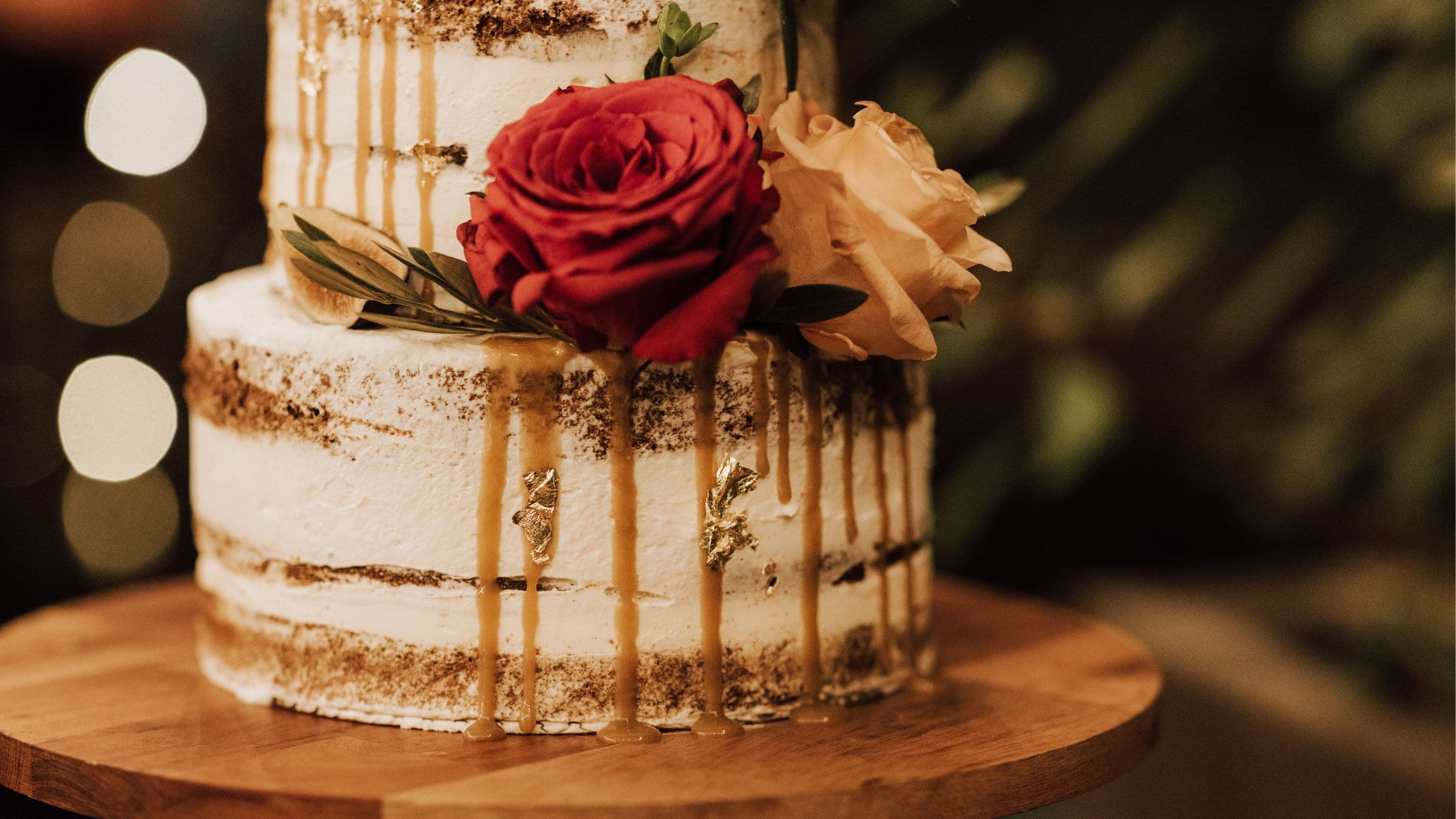 Alila Ventana Big Sur Wedding Cake And Florals