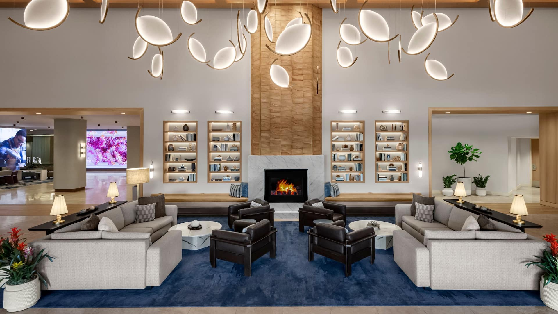 Hyatt Regency Irvine Lobby Daytime