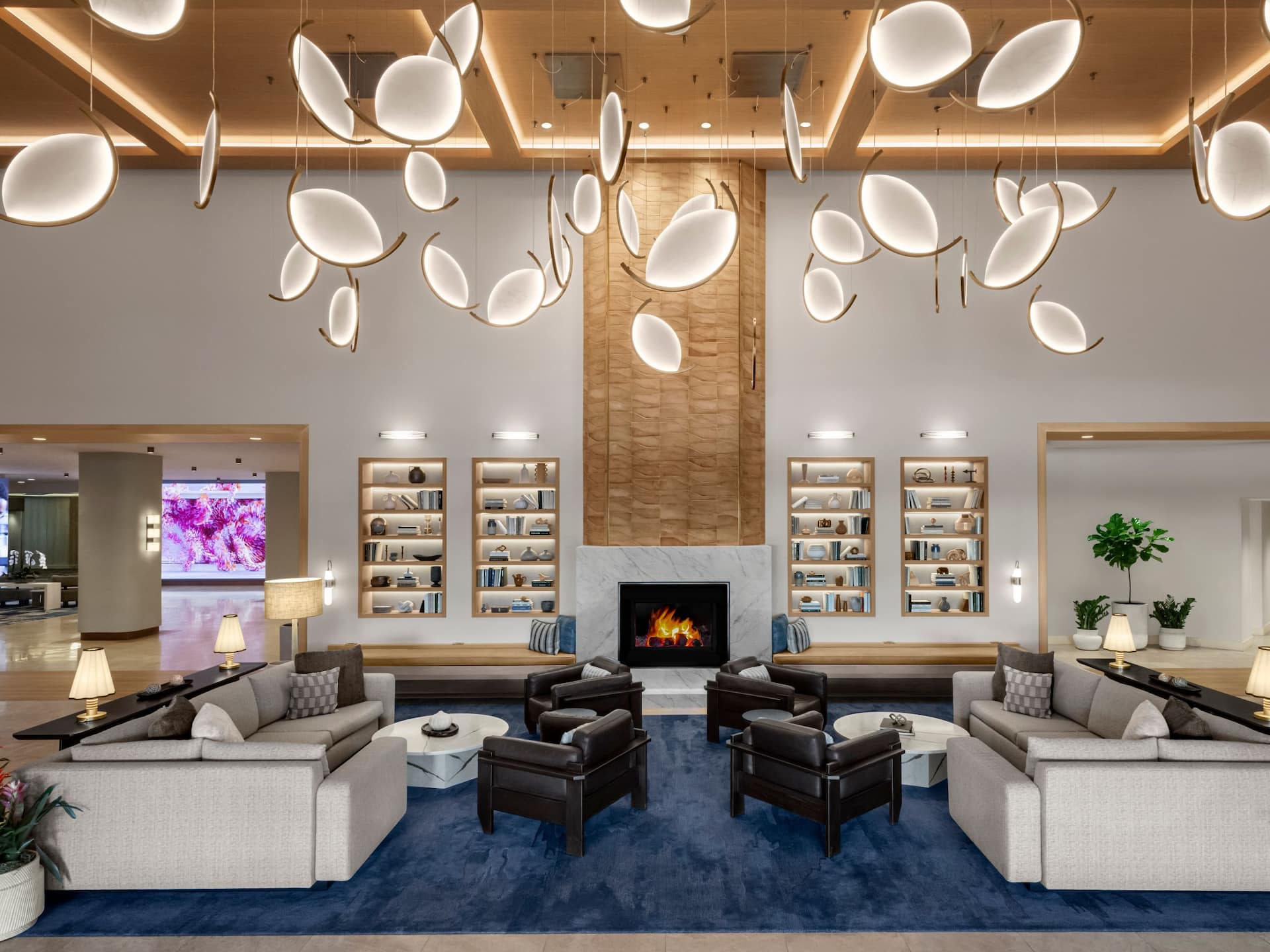 Hyatt Regency Irvine Lobby Daytime