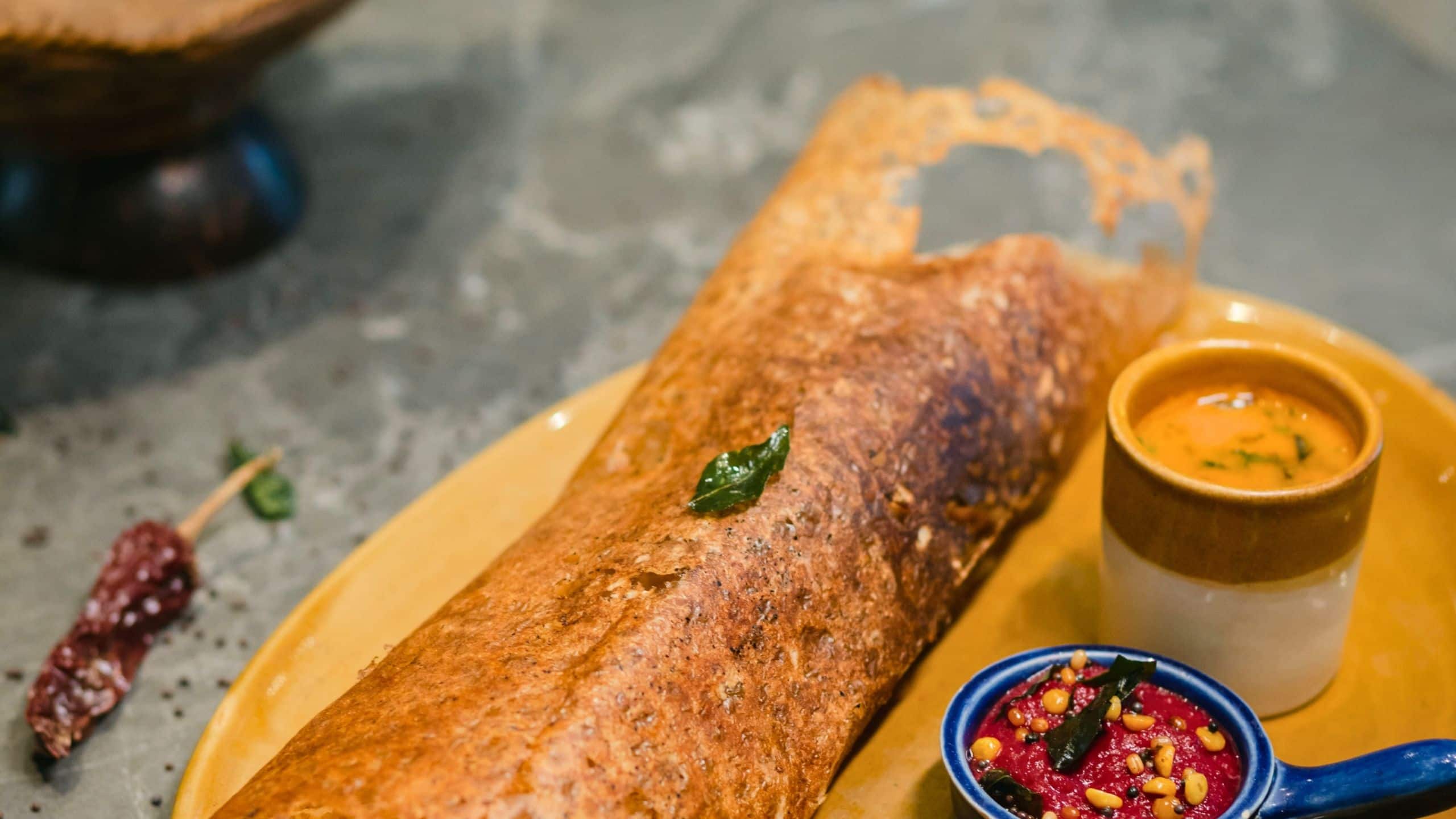 Hyatt Centric Candolim Goa Goazc Breakfast Dosa