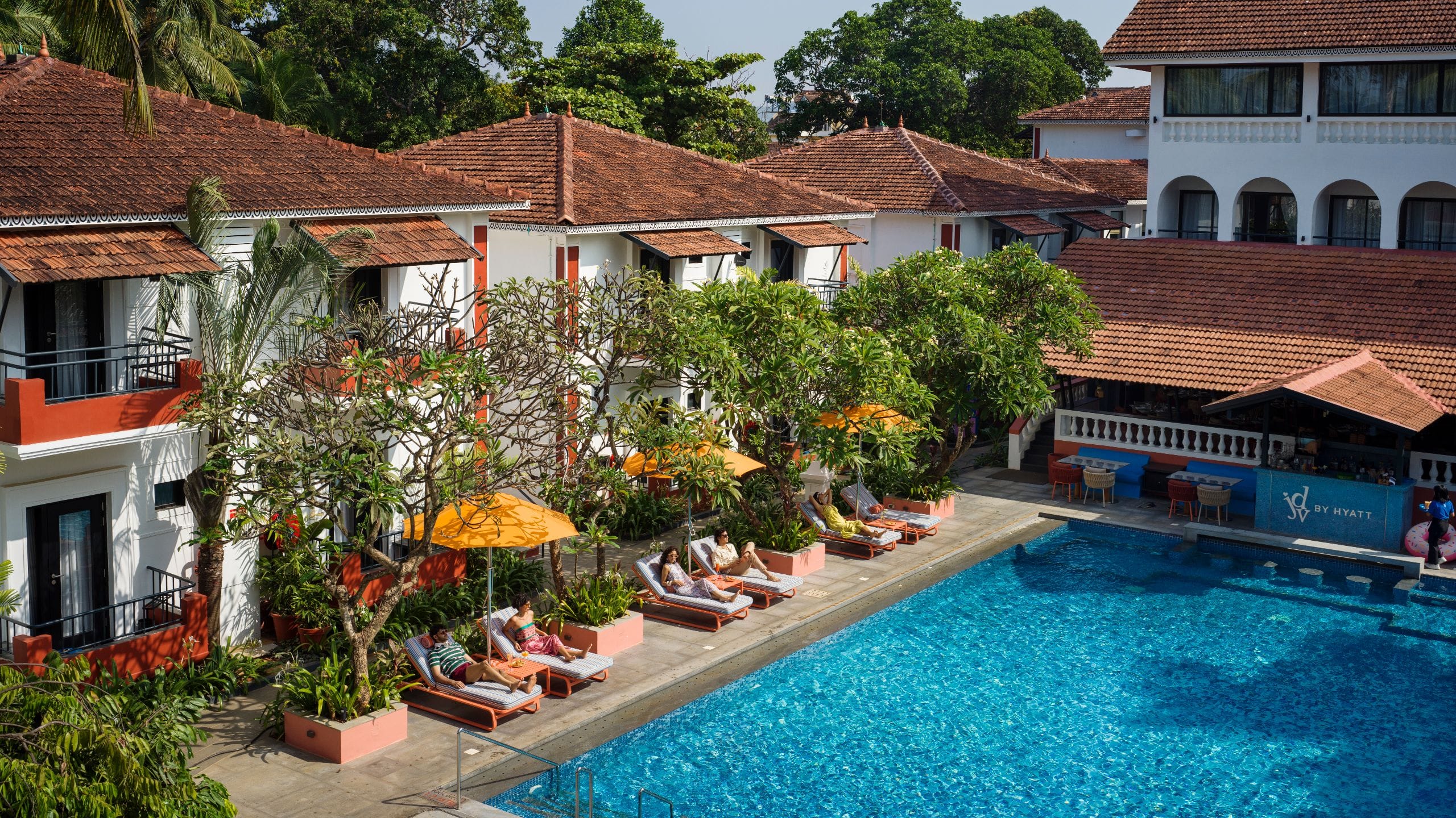 Ronil Goa Pool View Room